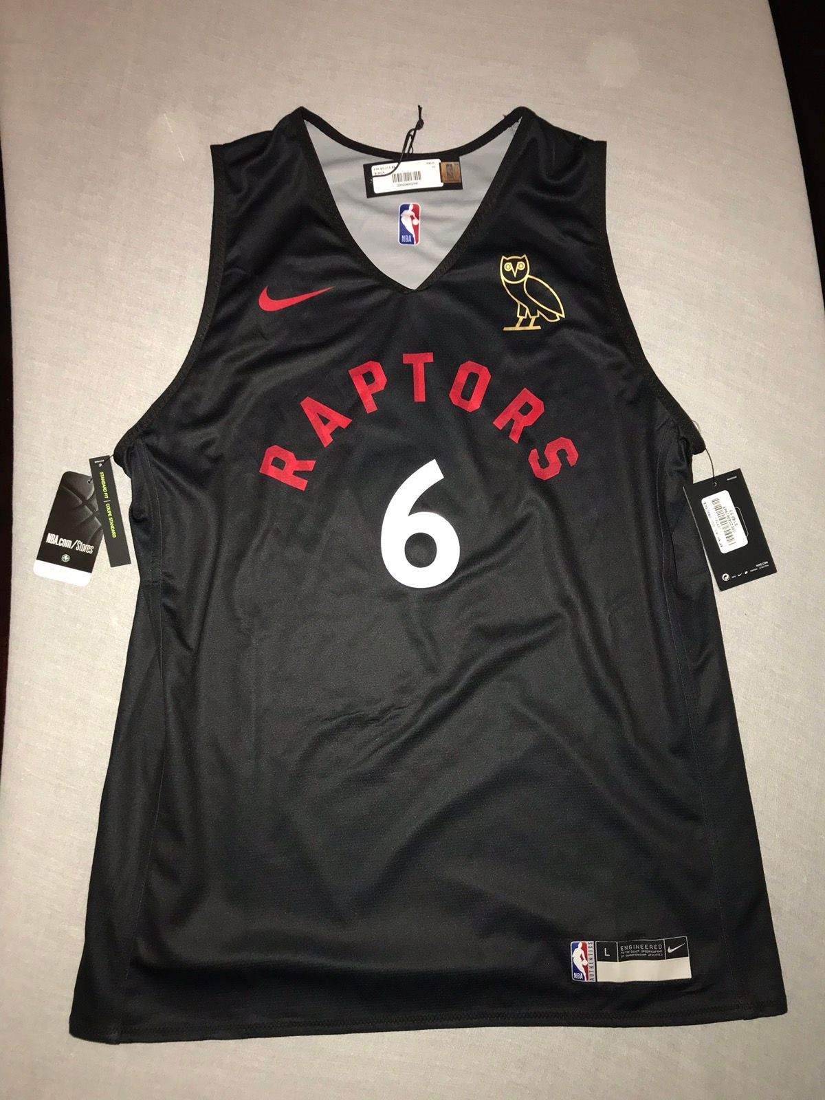 Nike Toronto Raptors Kawhi Leonard Swingman Jersey City Edition OVO 52 XL