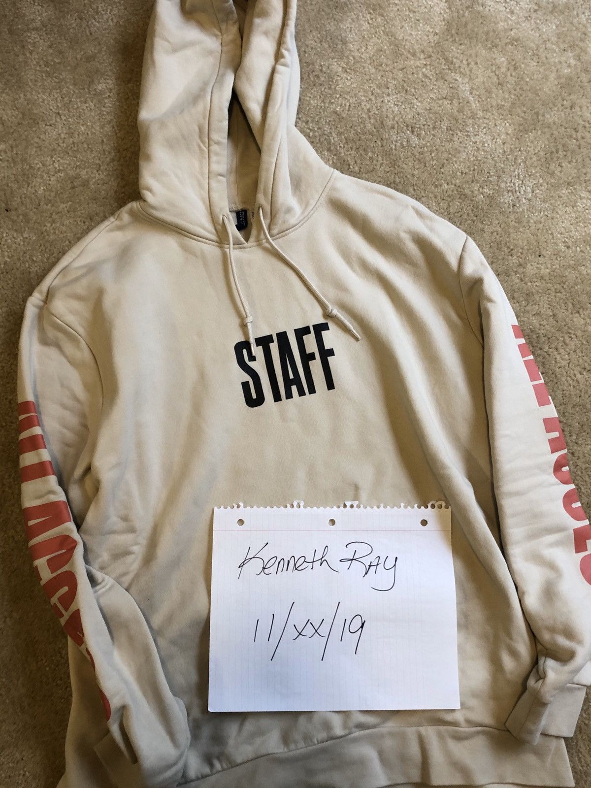 H&M Purpose Tour Hoodie Grailed