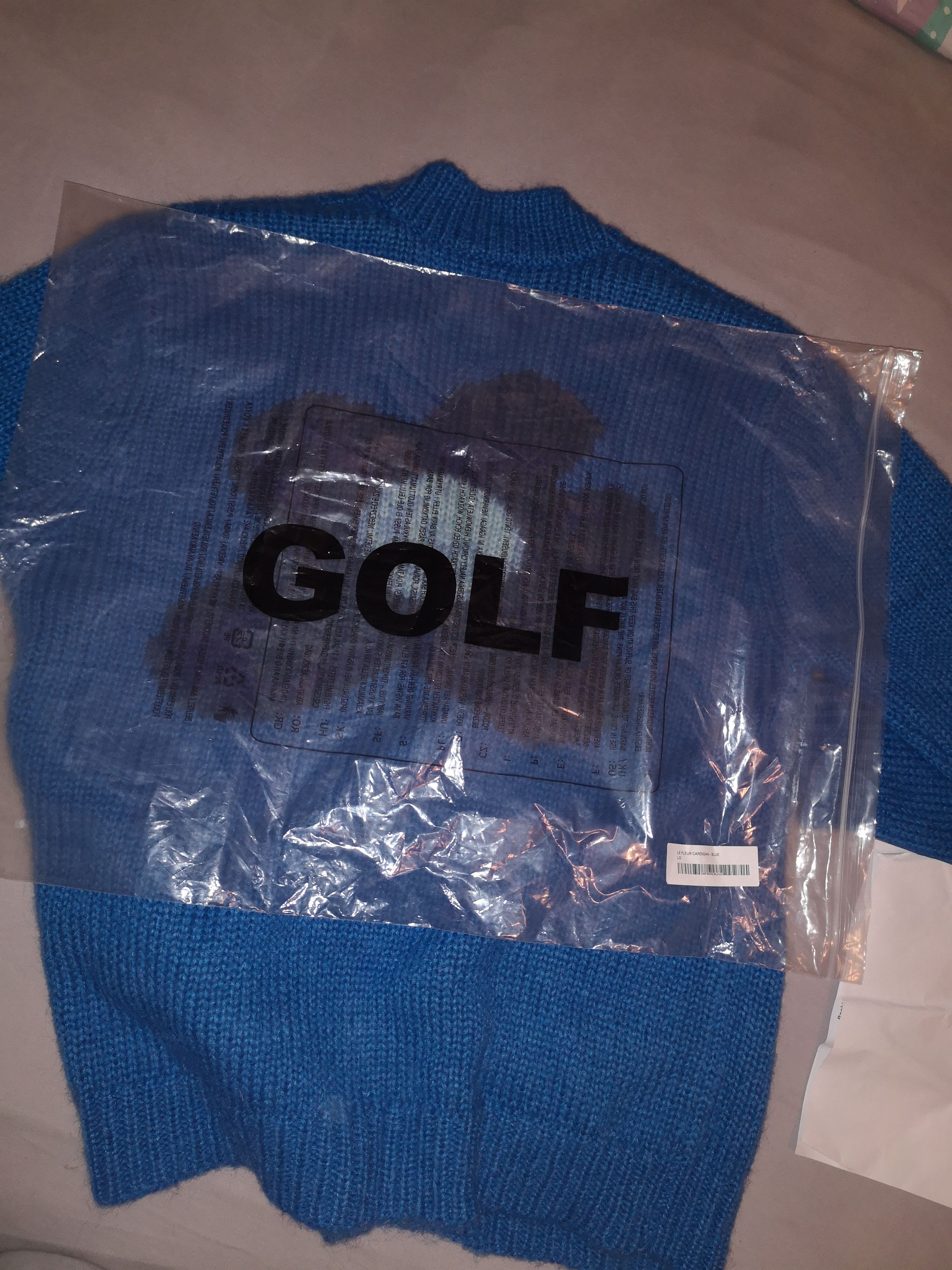 Golf Wang Golf Le Fleur Cardigan Blue Size US L / EU 52-54 / 3 - 4 Preview