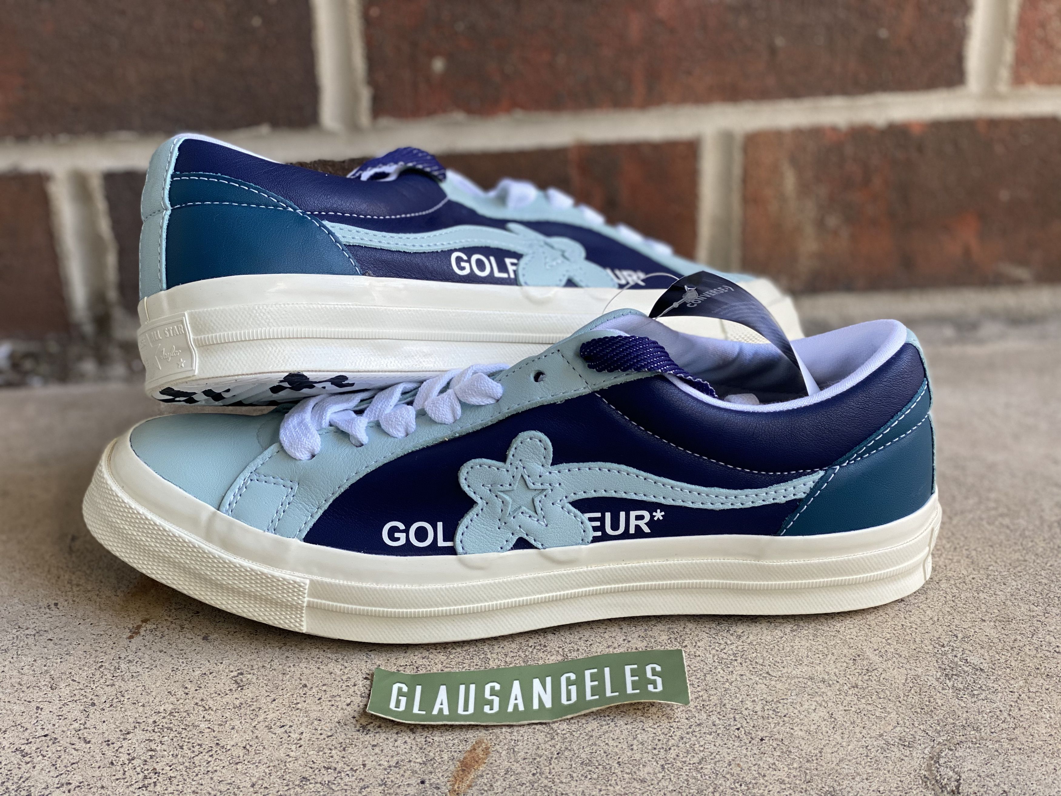 Golf le fleur on sale converse barely blue