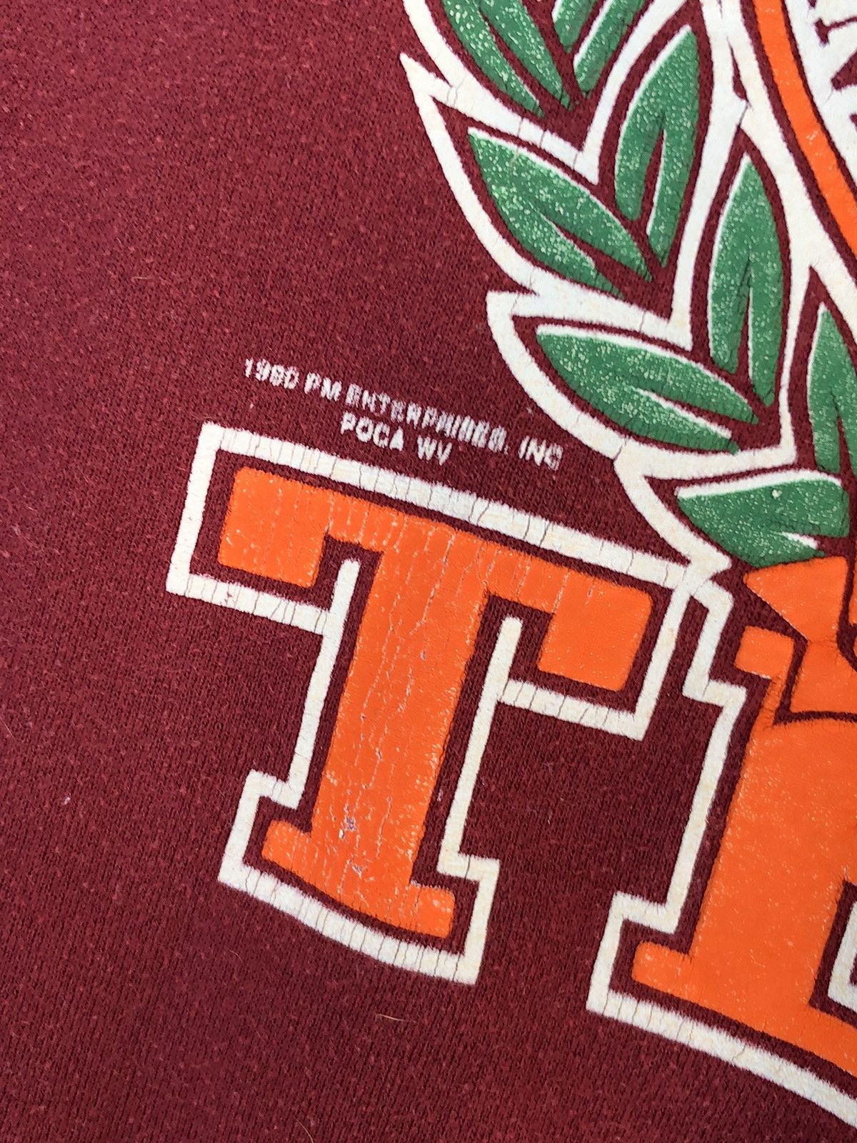 NCAA × Vintage Vintage Virginia Tech University Crewneck Size US L / EU 52-54 / 3 - 4 Thumbnail