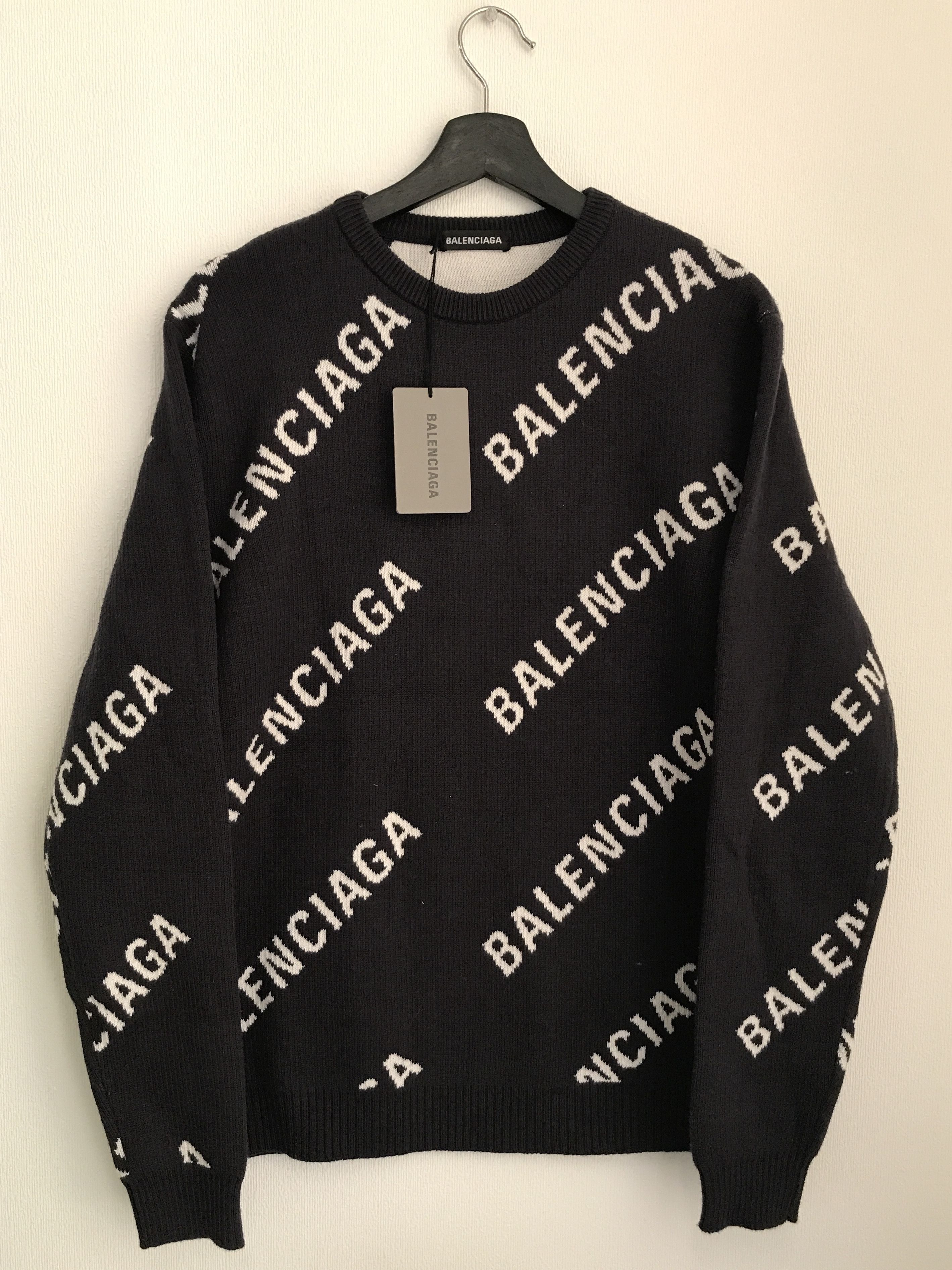 Balenciaga repeat sweater best sale