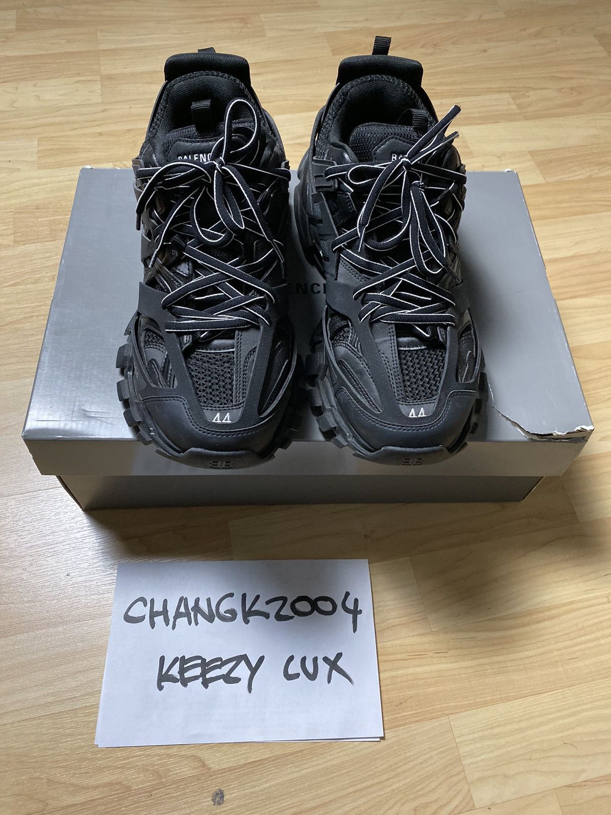 BALENCIAGA truck 44 ブラック 29cm Balenciaga Balenciaga Track Trainer Black 44 | Grailed