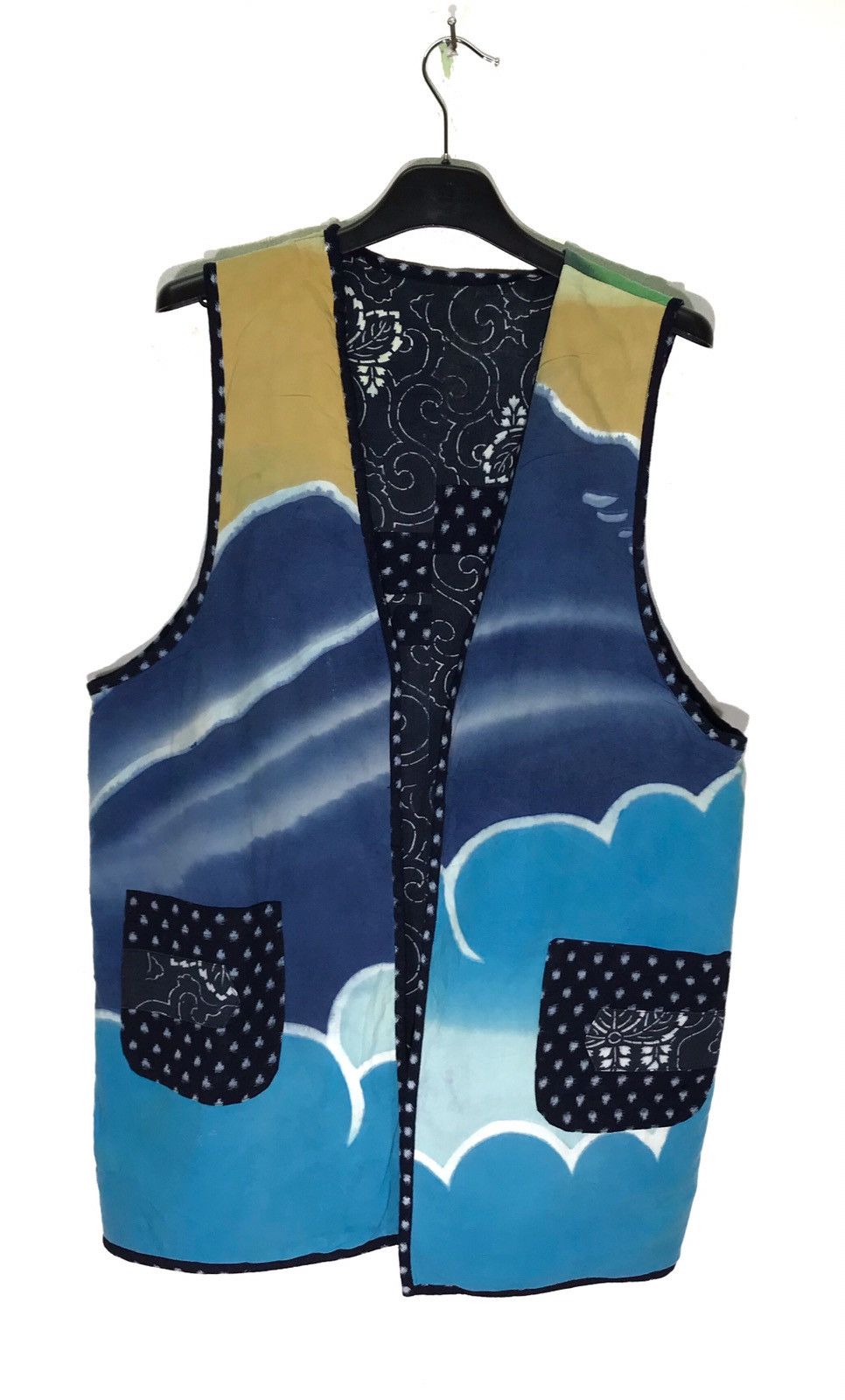 Japanese Brand Japanese Traditional Art Design Reversible Vest Jackets Size US M / EU 48-50 / 2 - 2 Thumbnail