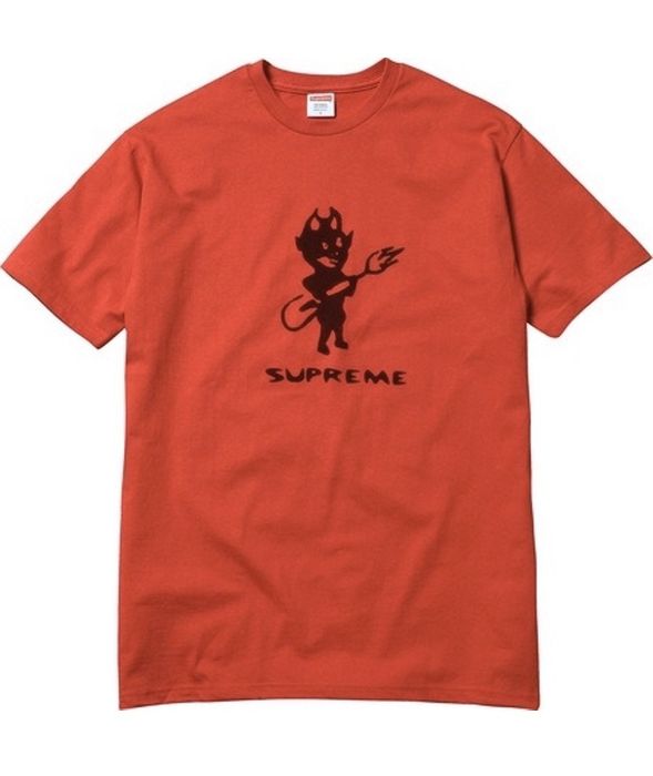 Supreme store devil tee