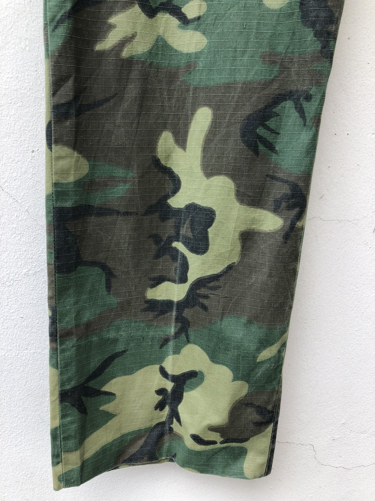 Eddie Bauer × Vintage Vtg 80s Eddie Bauer Ripstop Erdl Camouflage Trouser Size US 37 - 7 Thumbnail