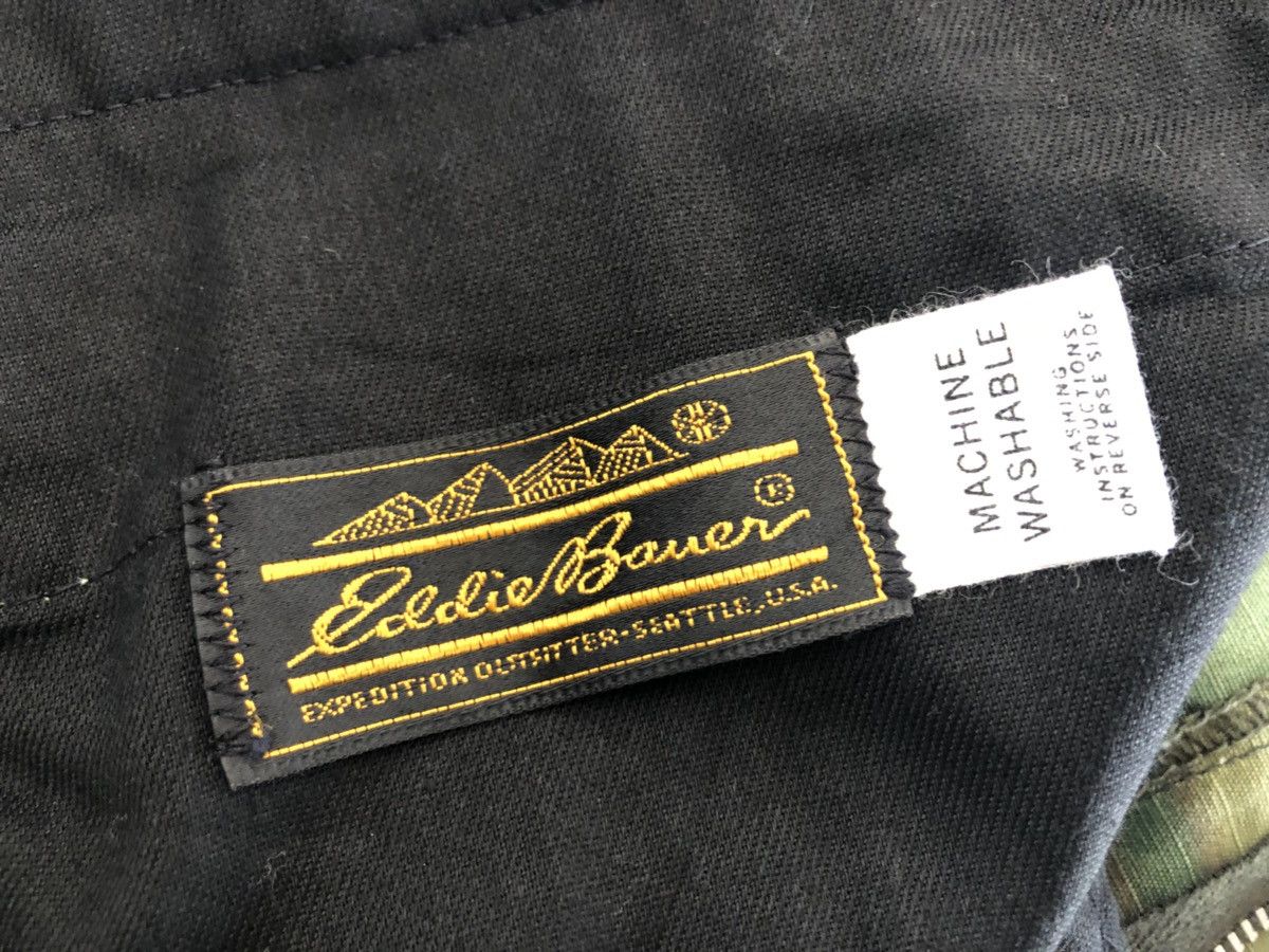 Eddie Bauer × Vintage Vtg 80s Eddie Bauer Ripstop Erdl Camouflage Trouser Size US 37 - 14 Thumbnail