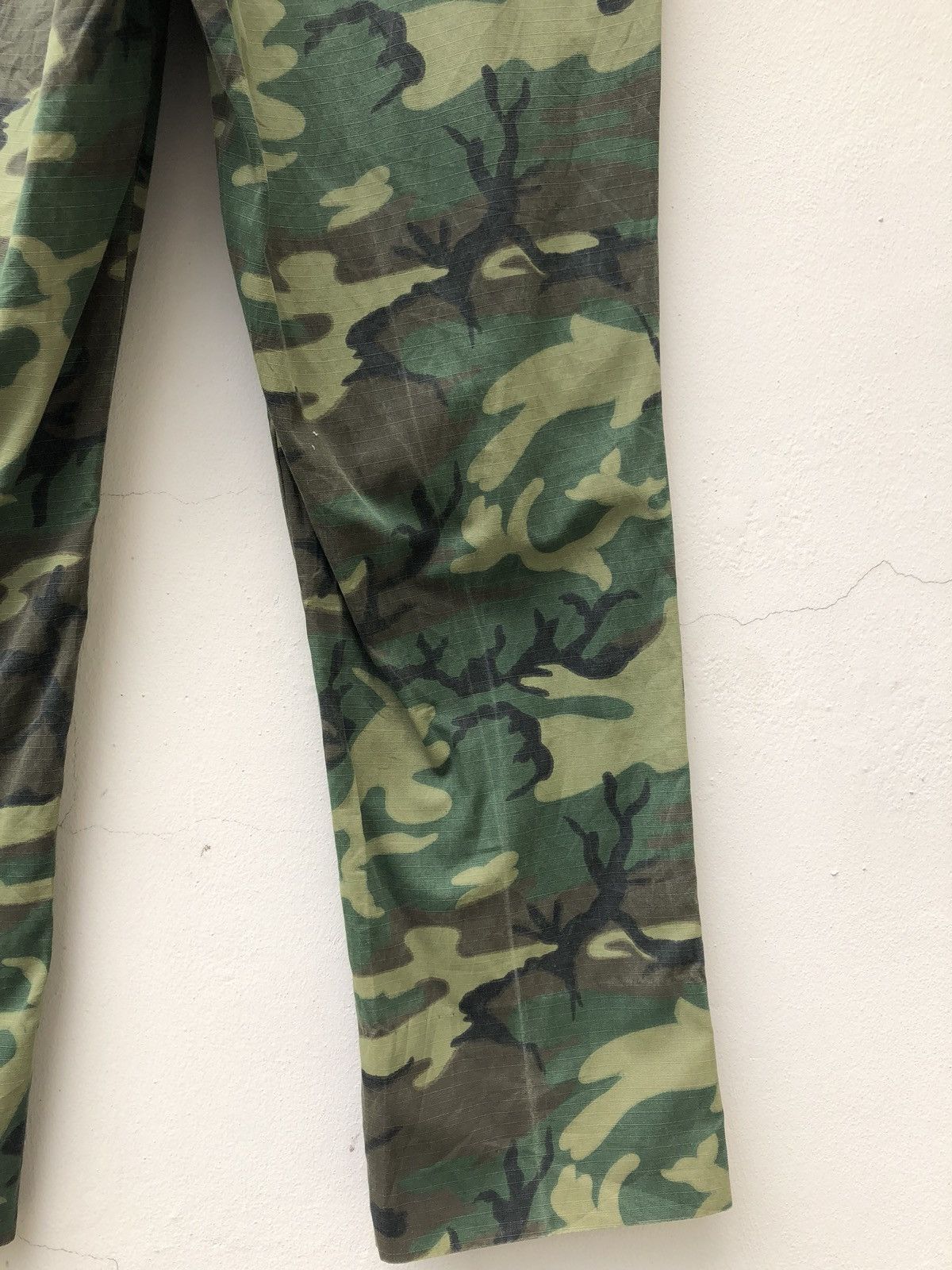Eddie Bauer × Vintage Vtg 80s Eddie Bauer Ripstop Erdl Camouflage Trouser Size US 37 - 13 Thumbnail