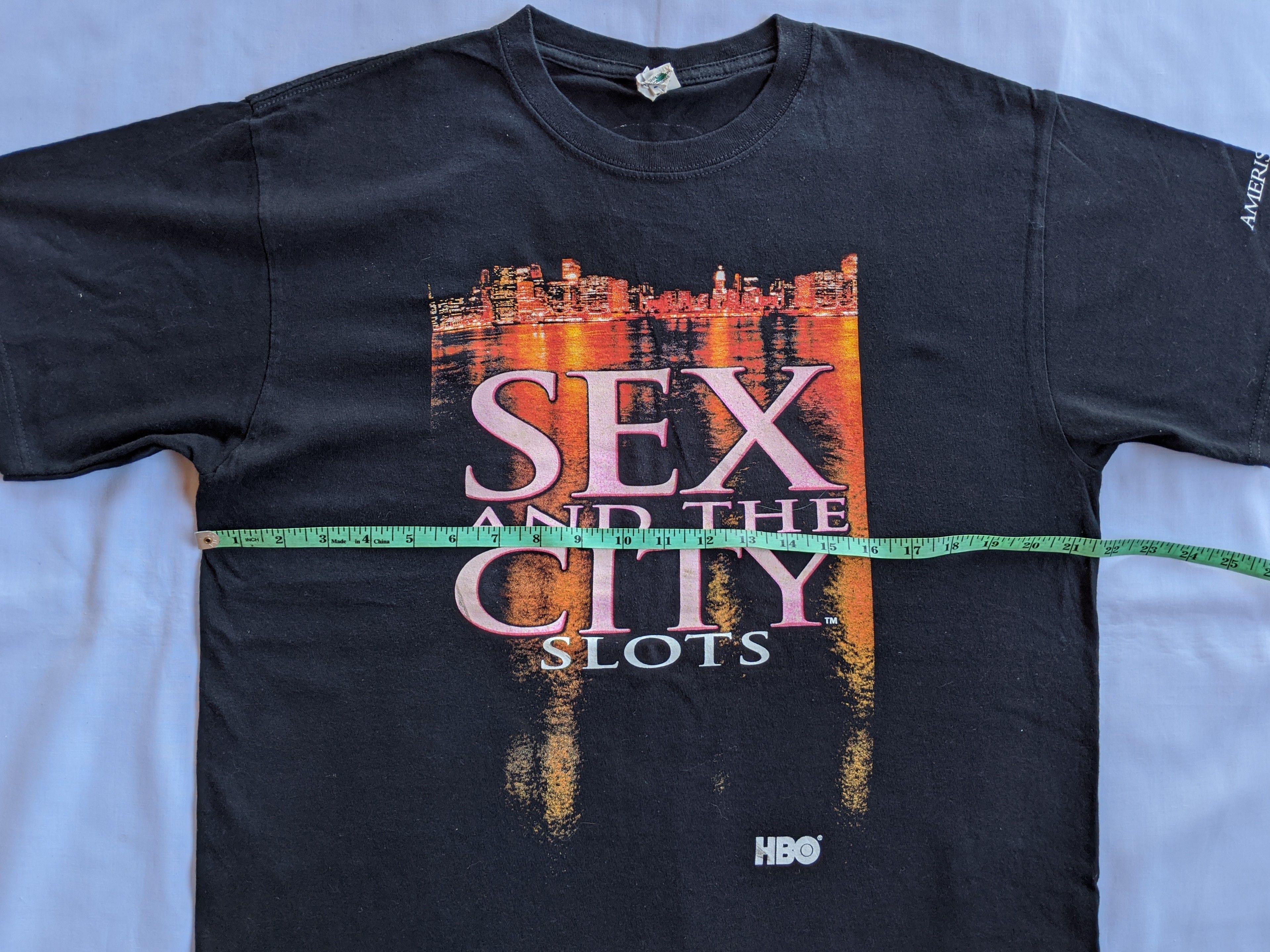 Vintage HBO movie sex in the city printed shirt big print Size US L / EU 52-54 / 3 - 4 Thumbnail