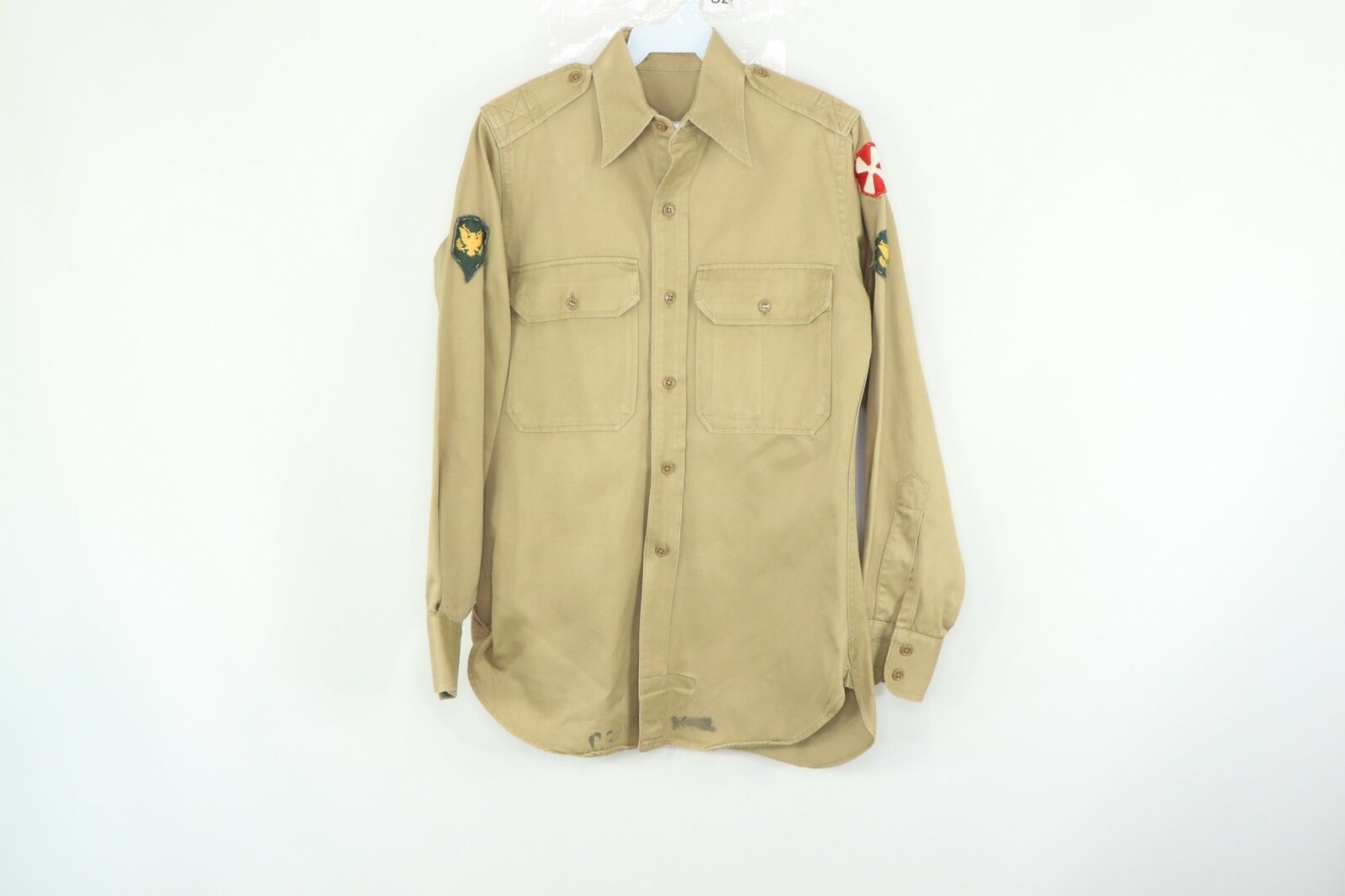 Other 50s Mens US Army Korean 8th Army Task Force Military Shirt Size US M / EU 48-50 / 2 - 1 Preview