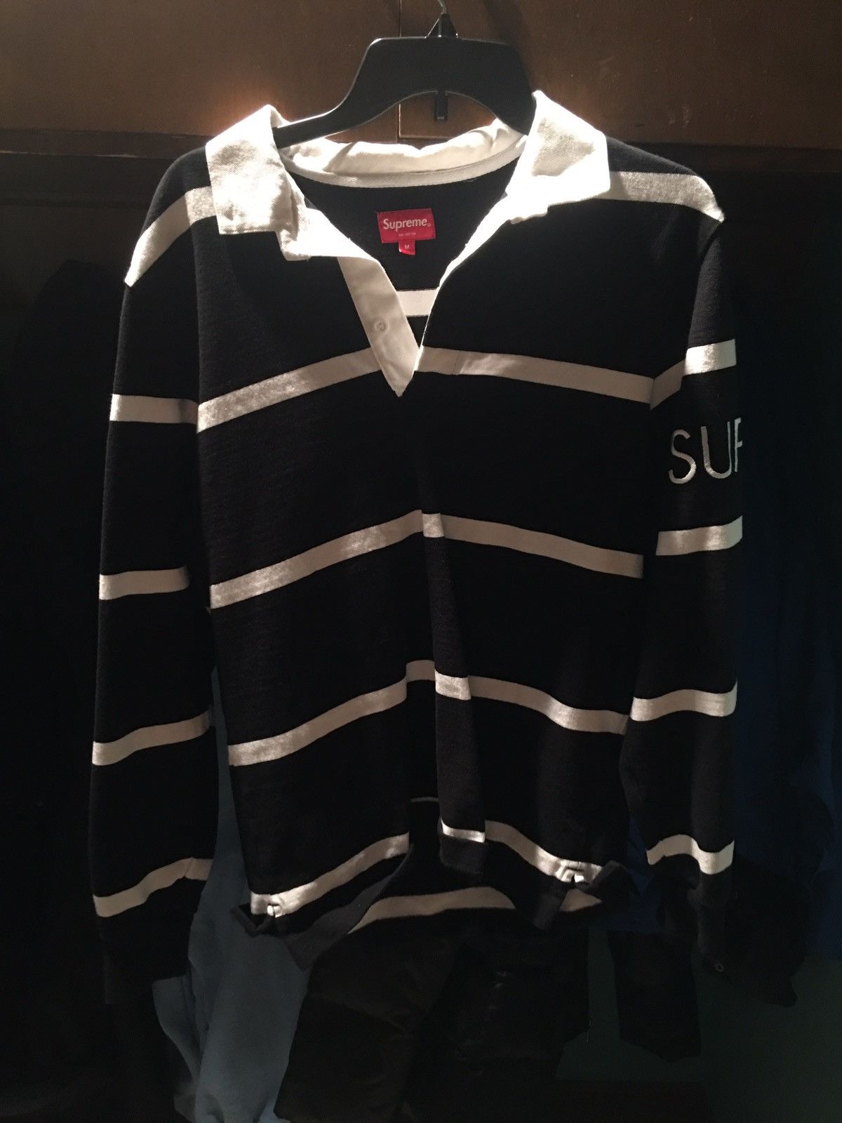 Supreme Black Rugby | Grailed