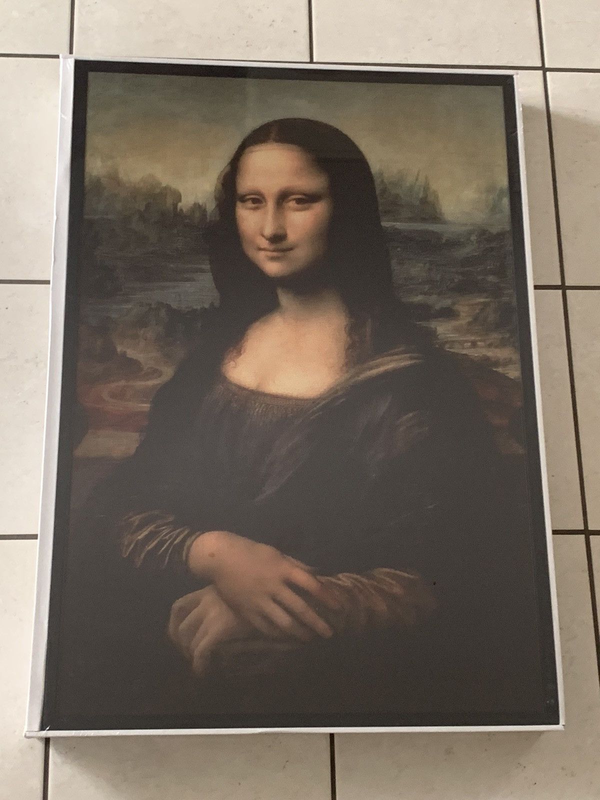 VIRGIL ABLOH X IKEA MARKERAD 'MONA LISA' BACKLIT ARTWORK – HUNT THE HYPE