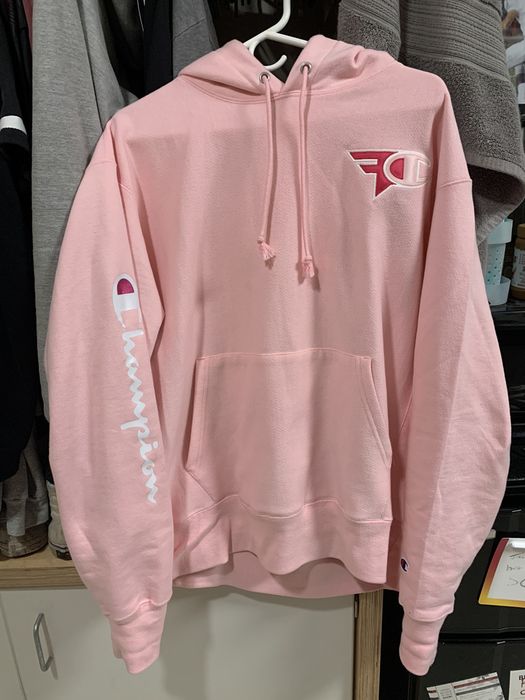 Faze champion best sale hoodie pink