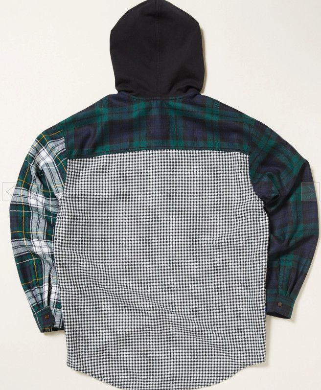 Alexander Wang Plaid Tartan Hooded Flannel Shirt Size US S / EU 44-46 / 1 - 2 Thumbnail