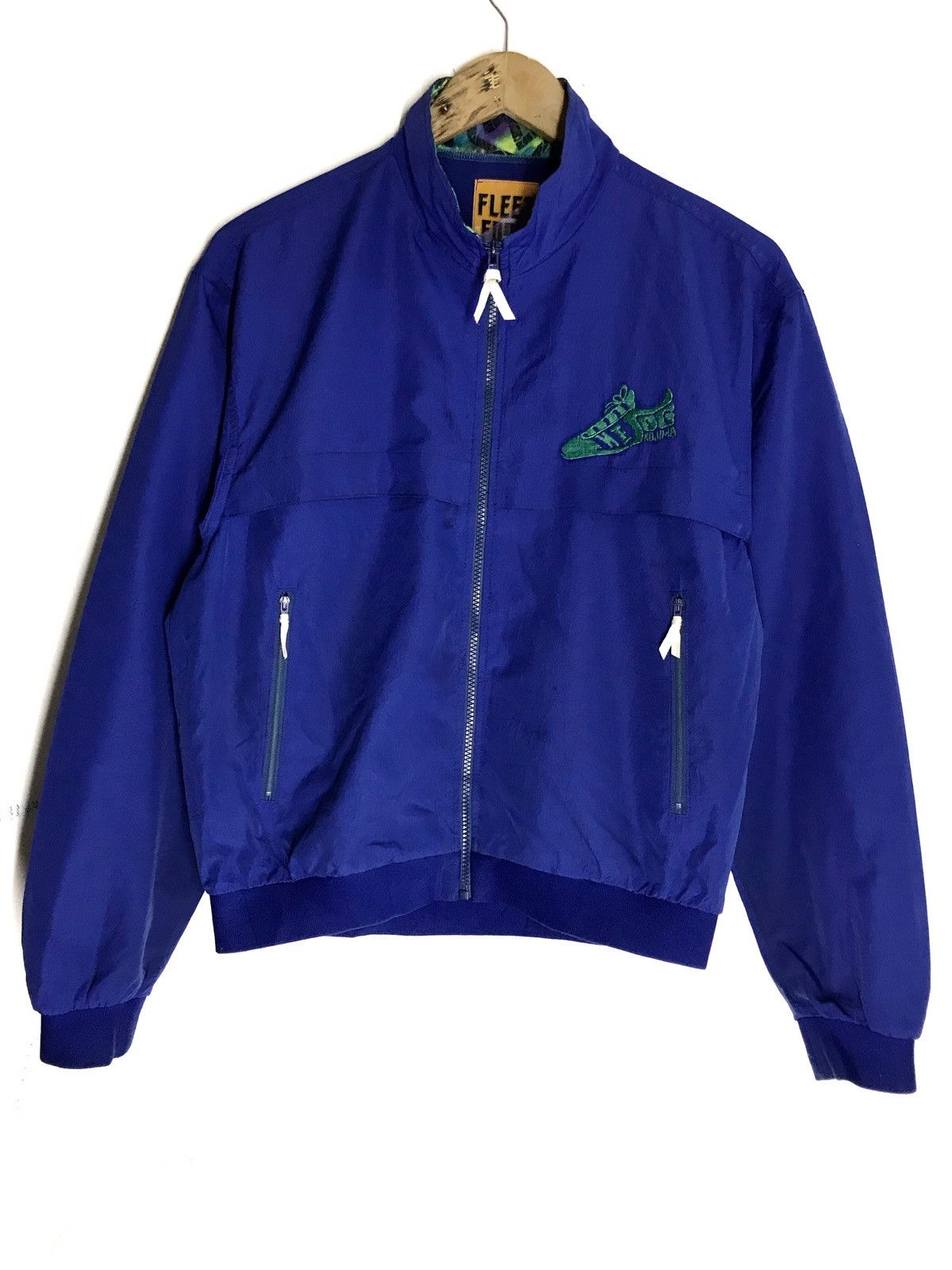 Vintage Champion Fleet Foot Cropped Coach Jacket