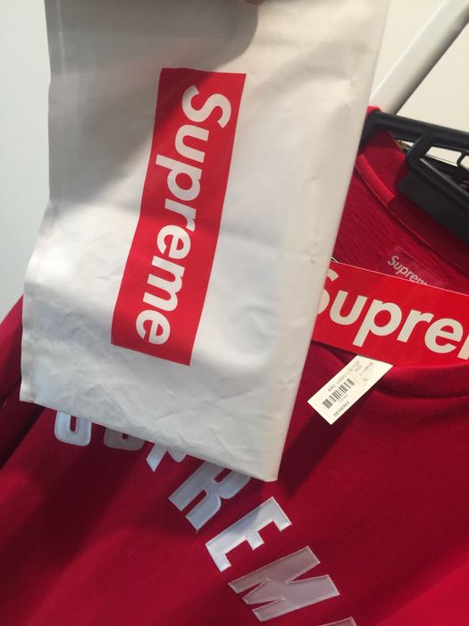 Supreme Plastic Bag Grailed