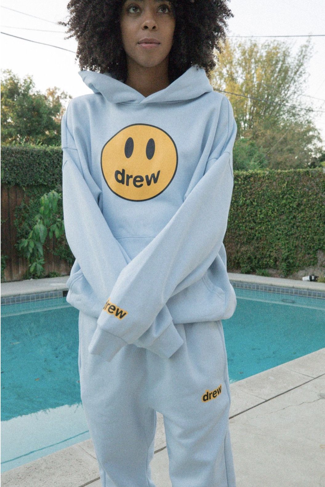 Drew House Drew House Mascot Hoodie Light Blue Medium Grailed