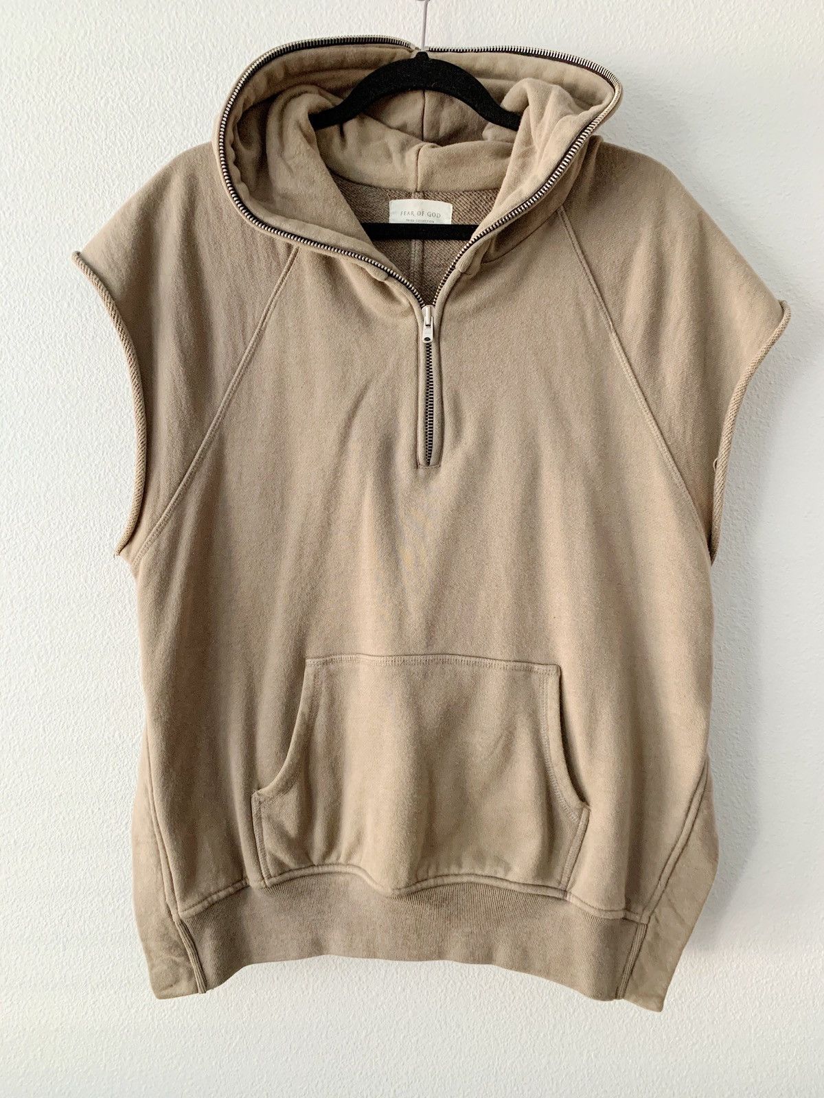 Fear Of God Sleeveless Hoodie Grailed