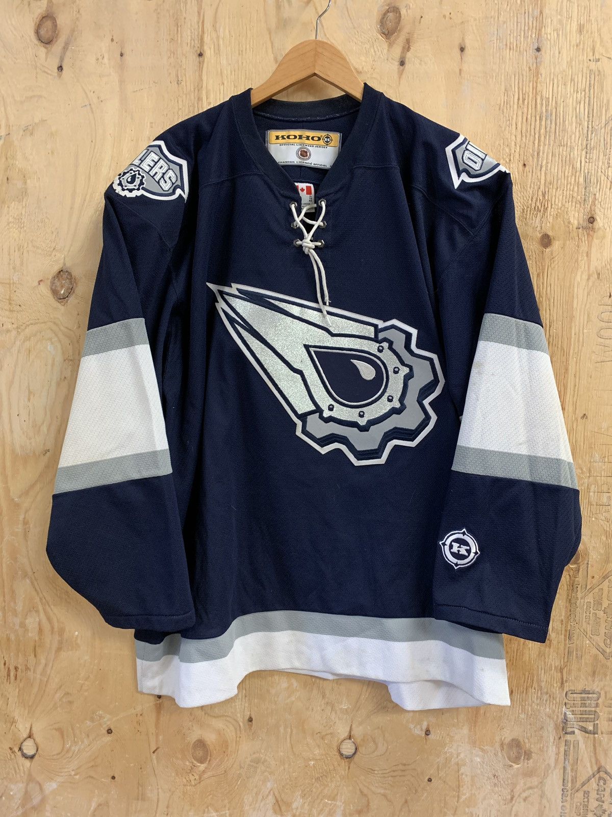 Oilers Oil Drop jersey for sale - Medium KOHO : r/hockeyjerseys