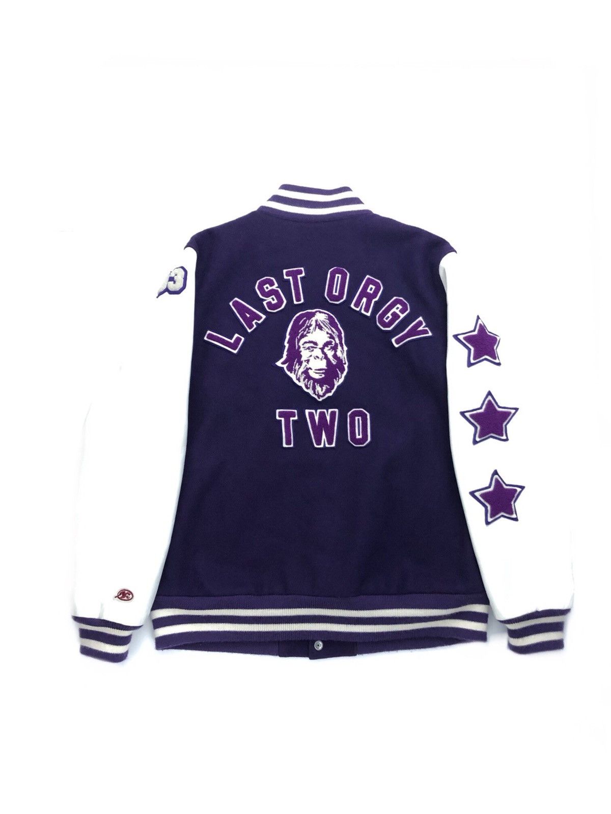 UNDERCOVER X BAPE ‘LAST ORGY TWO’ STADIUM VARSITY- SIZE L