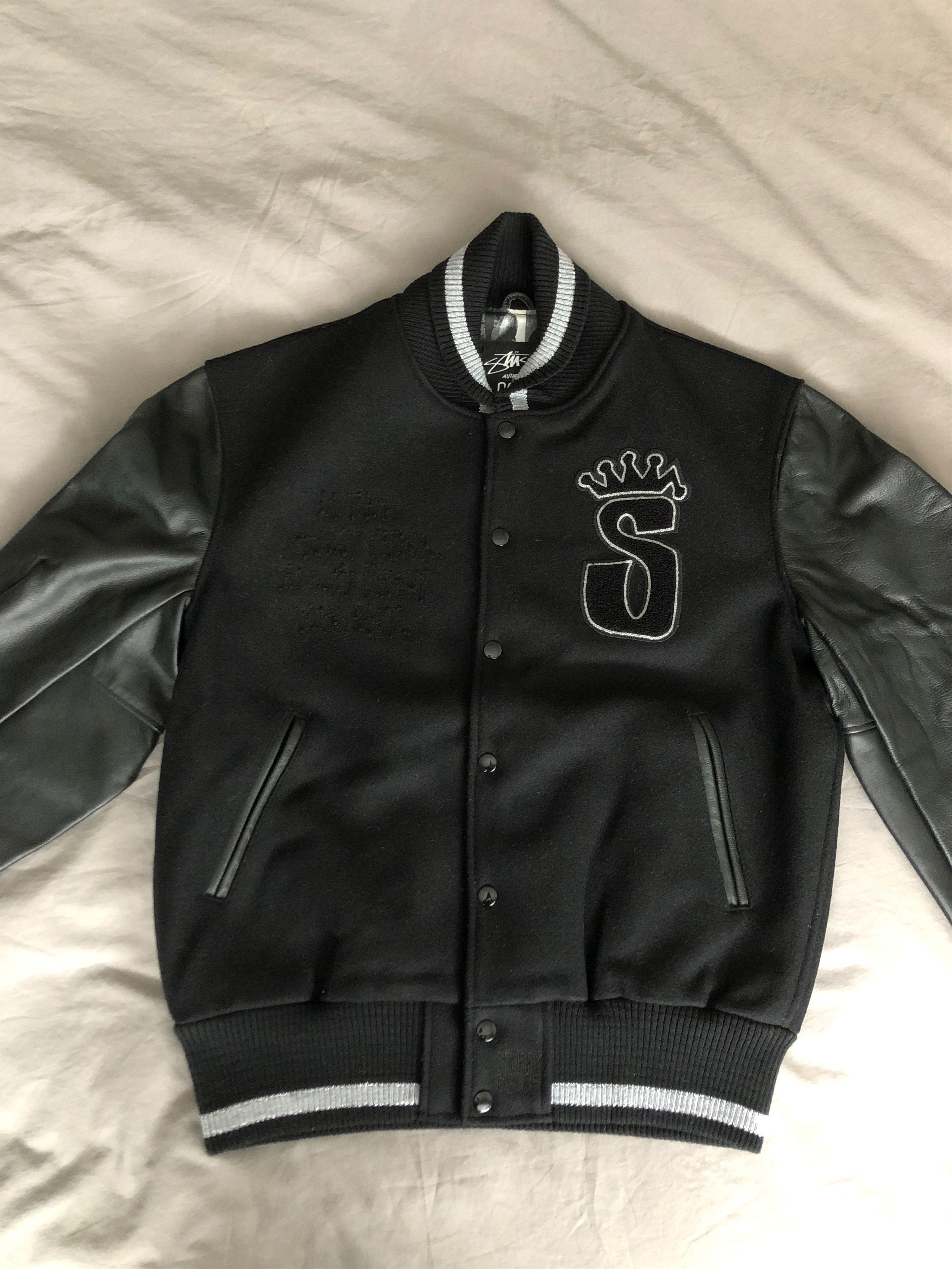 Stussy 25th Anniversary Stussy Varsity jacket | Grailed