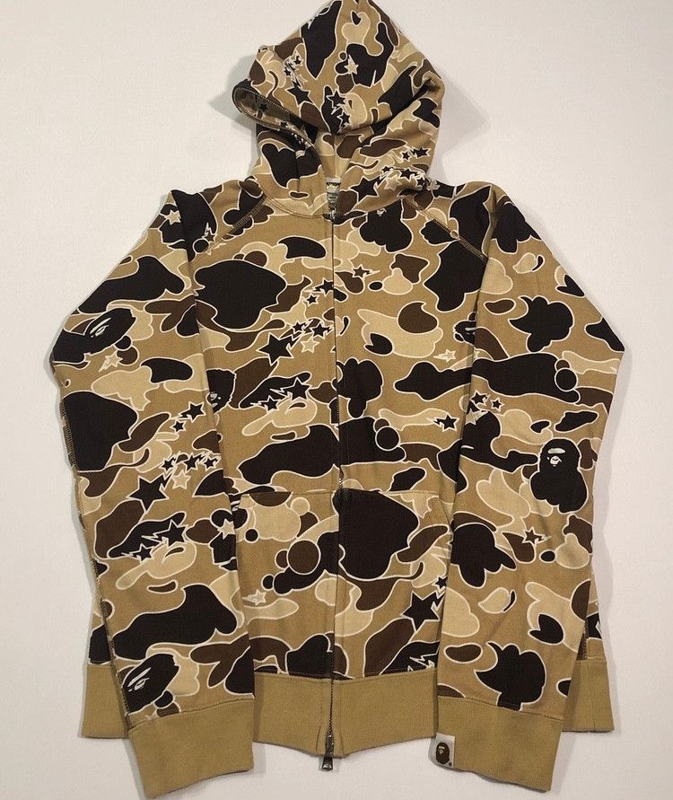 Bape Bape Psyche Camo Hoodie Zip Iconic Size S Size US S / EU 44-46 / 1 - 1 Thumbnail