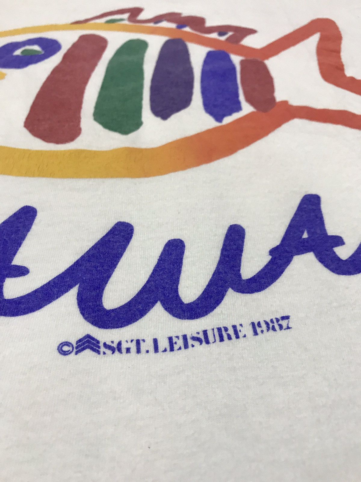Vintage HAWAII SGT LEISURE 1987 SHIRT SINGLE STITCHES Size US M / EU 48-50 / 2 - 3 Thumbnail