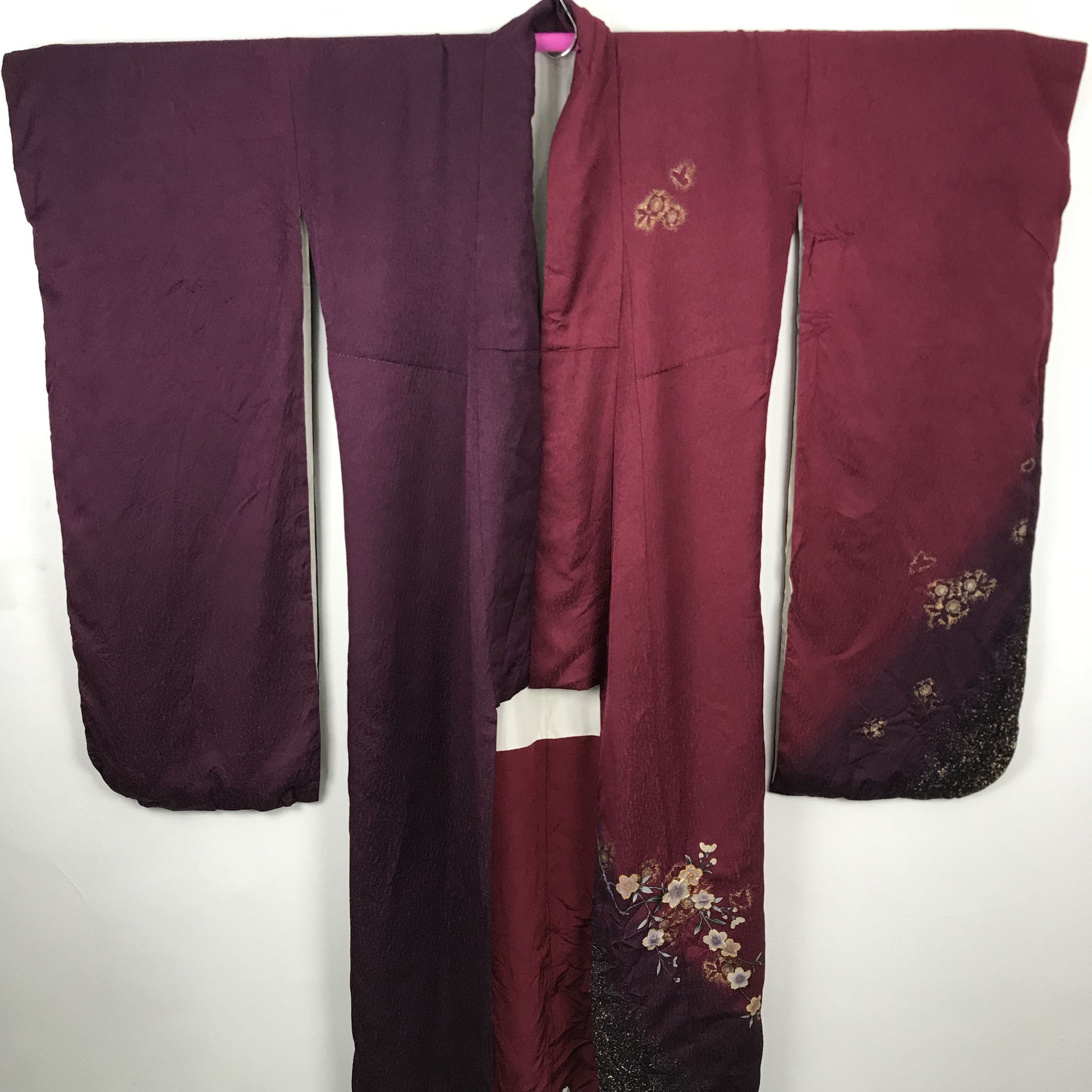 Japanese Brand U9 MOST WANTED LONG KIMONO FLOWER ART Size US L / EU 52-54 / 3 - 1 Thumbnail
