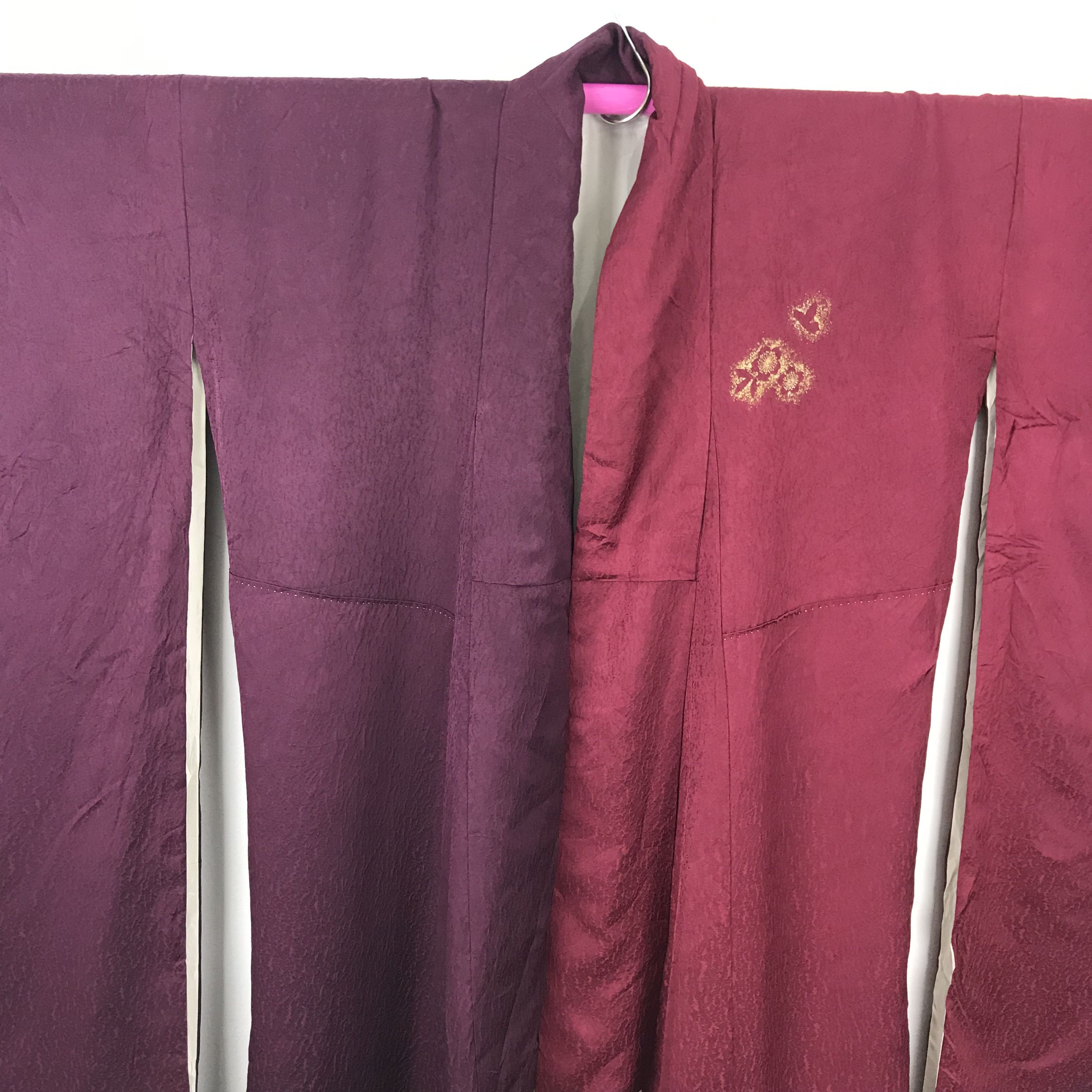 Japanese Brand U9 MOST WANTED LONG KIMONO FLOWER ART Size US L / EU 52-54 / 3 - 4 Thumbnail