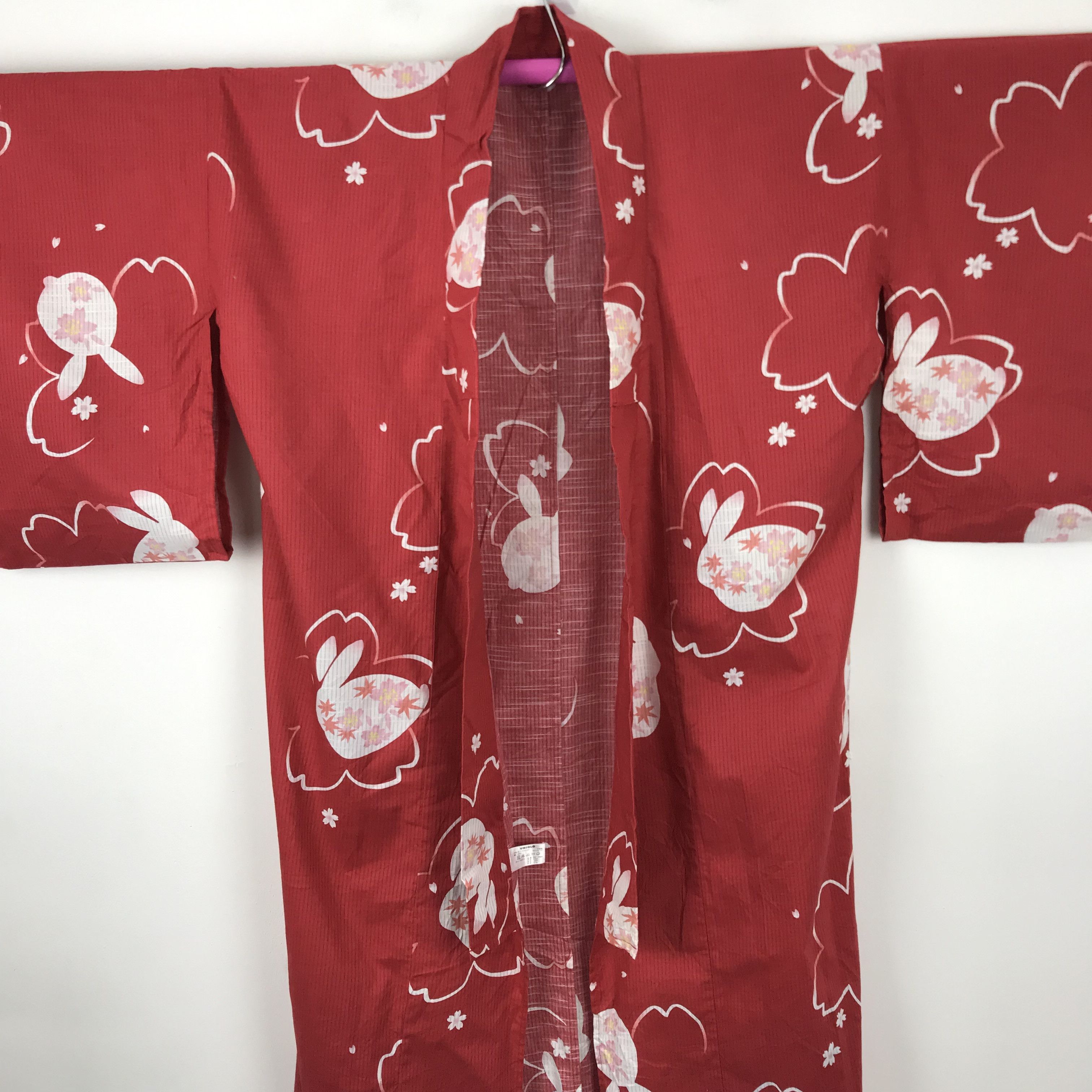 Uniqlo U7 UNIQLO RARE! RABBIT NICE DESIGN KIMONO CARDIGAN STYLE Size US L / EU 52-54 / 3 - 3 Thumbnail