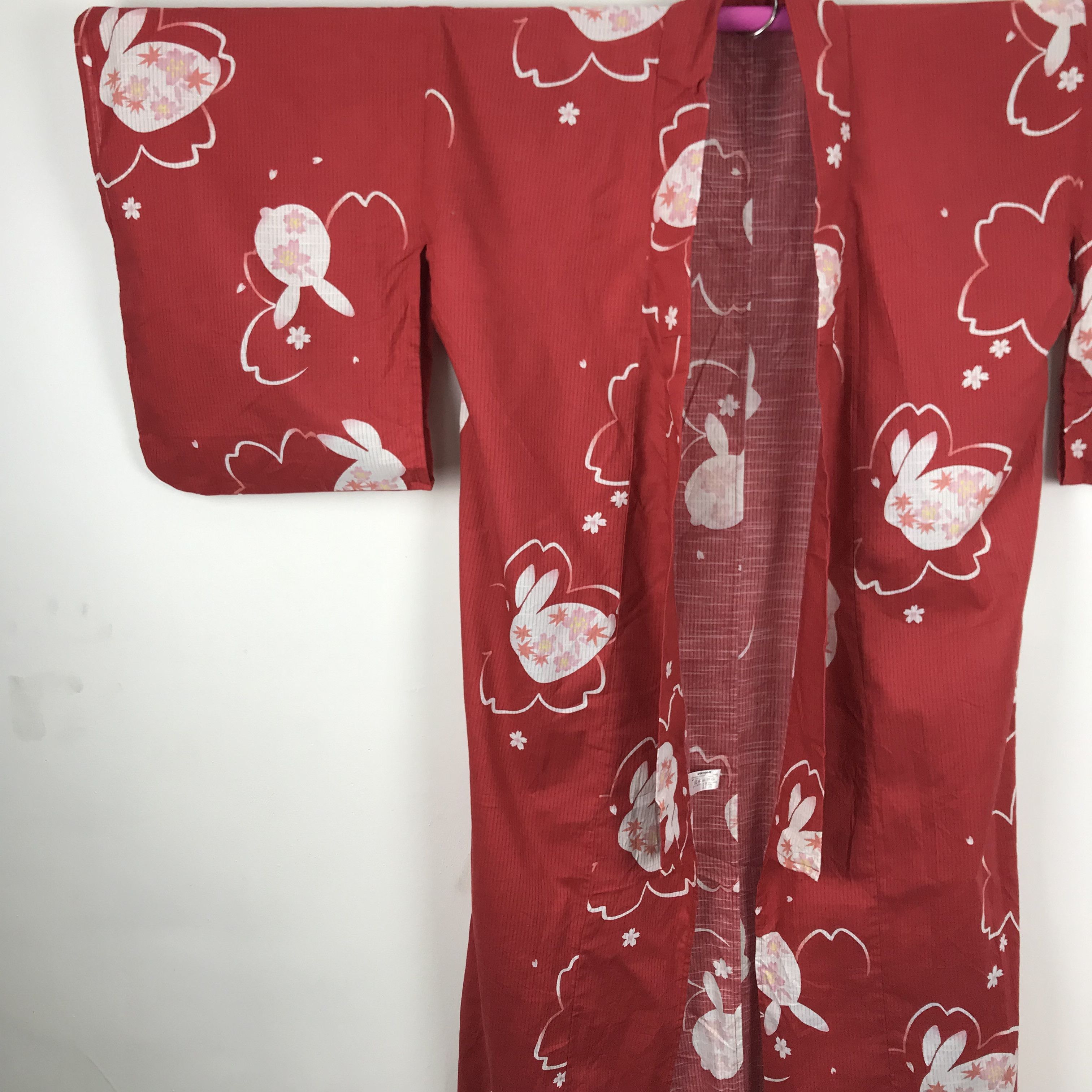 Uniqlo U7 UNIQLO RARE! RABBIT NICE DESIGN KIMONO CARDIGAN STYLE Size US L / EU 52-54 / 3 - 4 Thumbnail