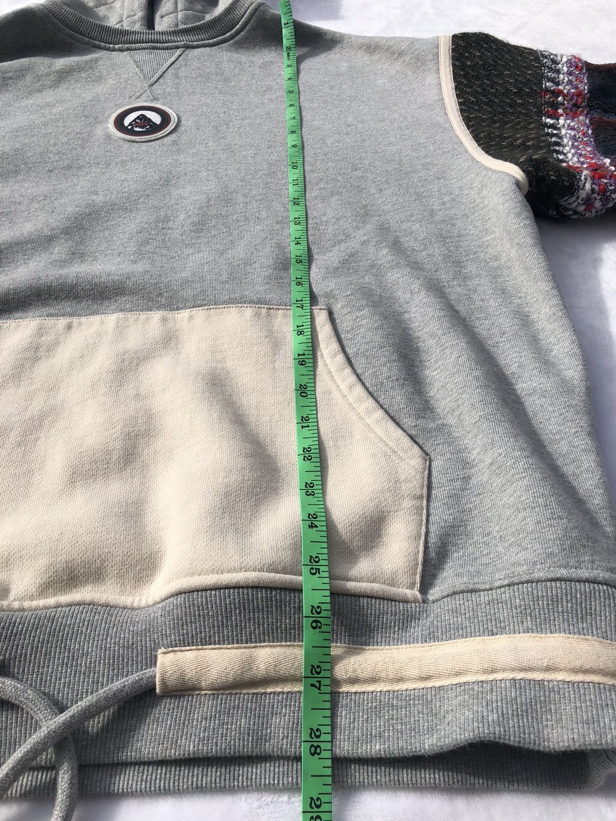 Kith KITH Patchwork Williams Hoodie Heather Grey Grailed