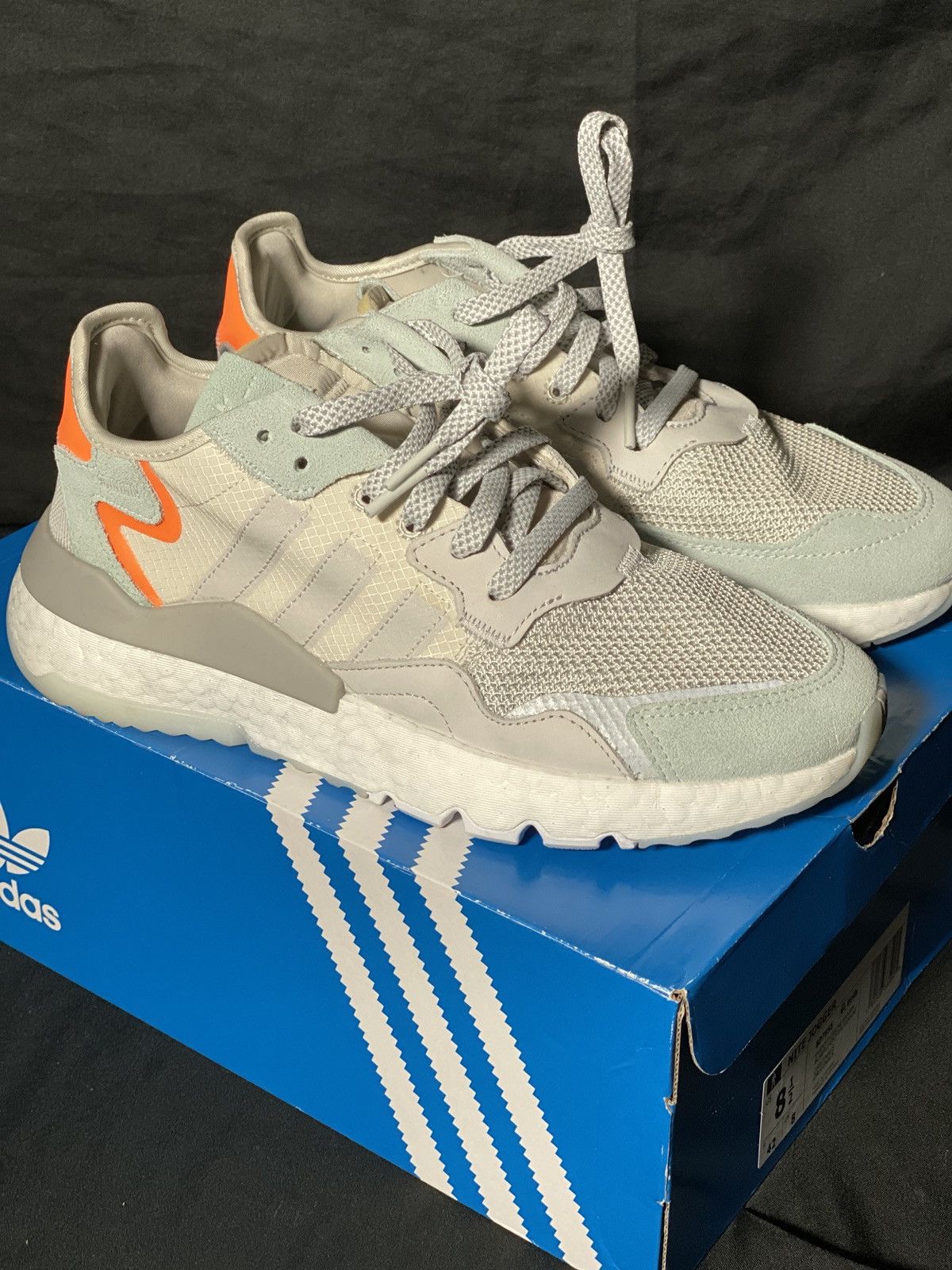 Adidas nite jogger vapour green hotsell