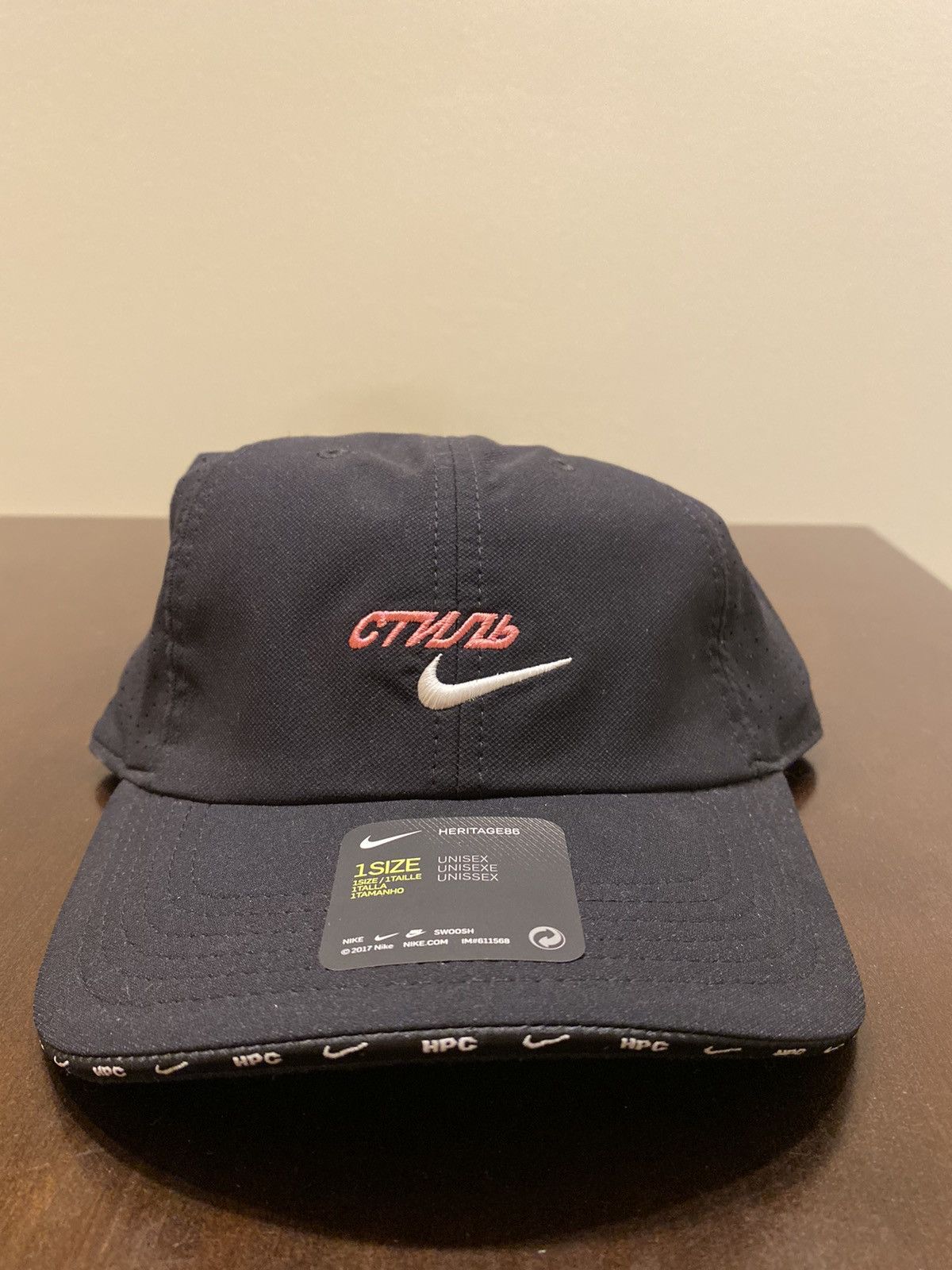 Nike x heron preston nrg h86 hat black sale