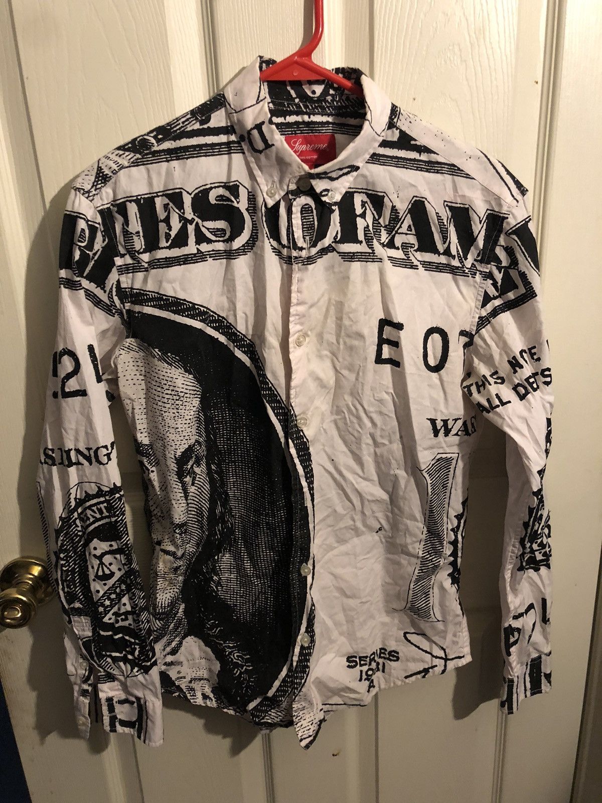 Franklin Shirt グレイM 【Supreme 13 F/W 】