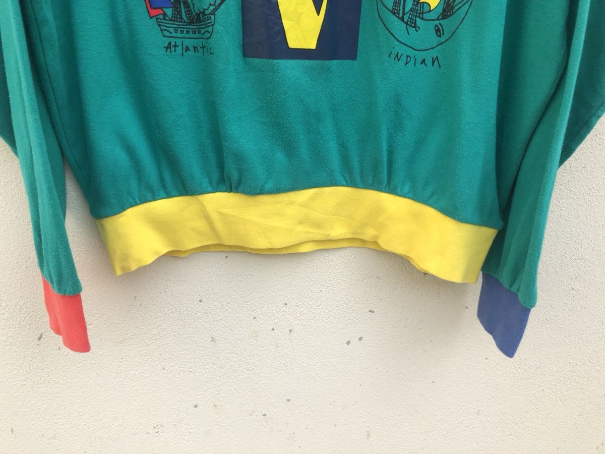 Jean Charles De Castelbajac Multiple Color Pop Art Sweatshirt Size US XL / EU 56 / 4 - 3 Thumbnail