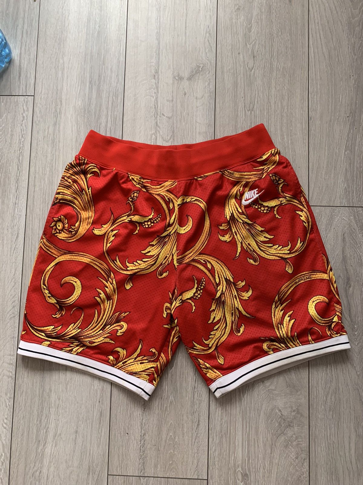 Nike Supreme SS14 Supreme Nike Foamposite Basketball Shorts Grailed