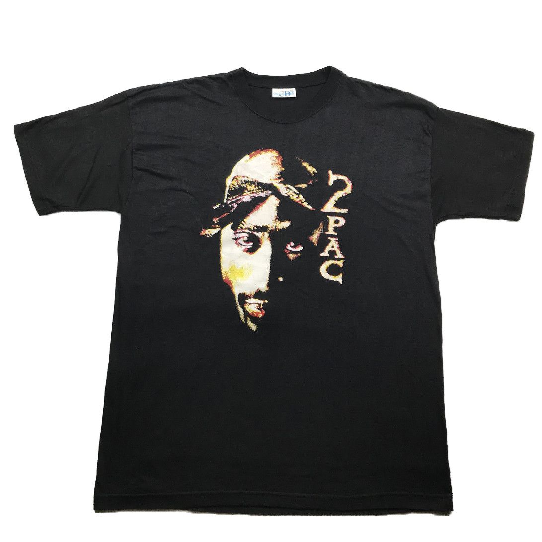 Vintage ULTRA RARE Tupac t shirt. Tupac Wu Tang Bootleg | Grailed