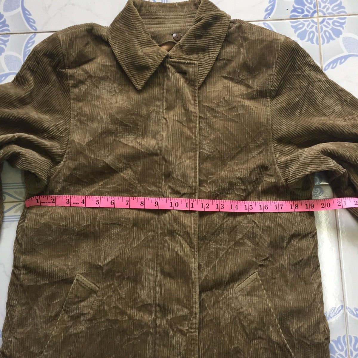 Calvin Klein Calvin Klein Corduroy Trench Coat Size US S / EU 44-46 / 1 - 12 Thumbnail
