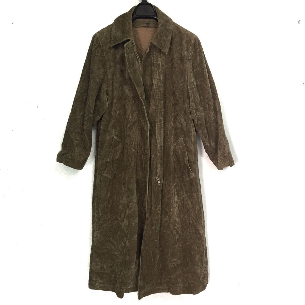 Calvin Klein Calvin Klein Corduroy Trench Coat Size US S / EU 44-46 / 1 - 1 Thumbnail