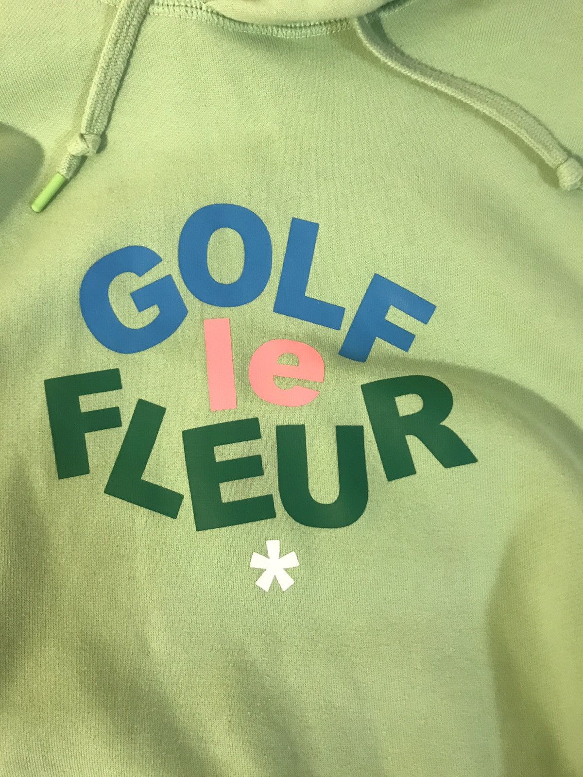 Golf Wang Converse x Golf Wang Le Fleur Hoodie, Jade Lime, Size L Size US L / EU 52-54 / 3 - 2 Preview