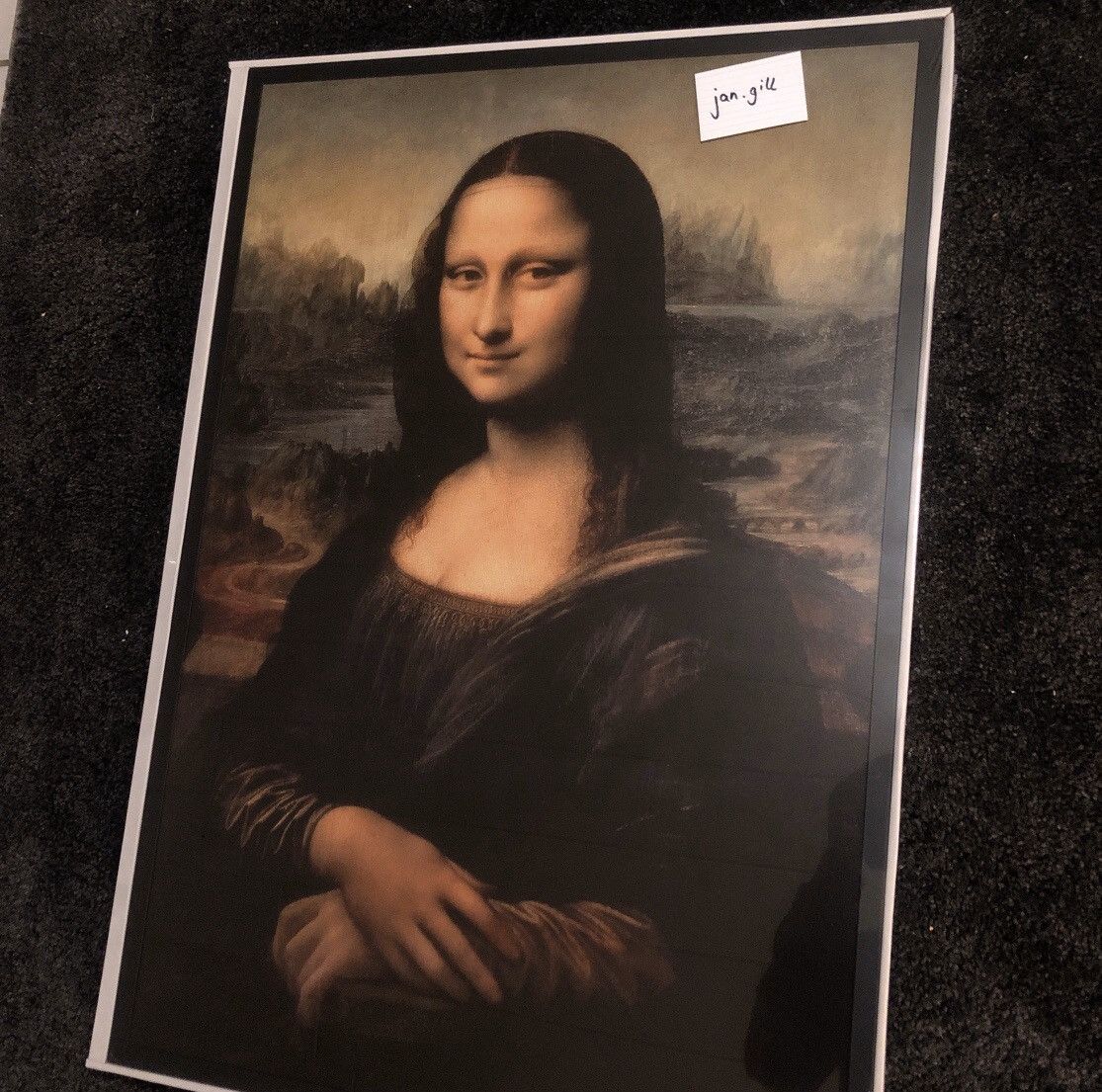 Ikea Ikea x Virgil Abloh Mona Lisa lightbox | Grailed