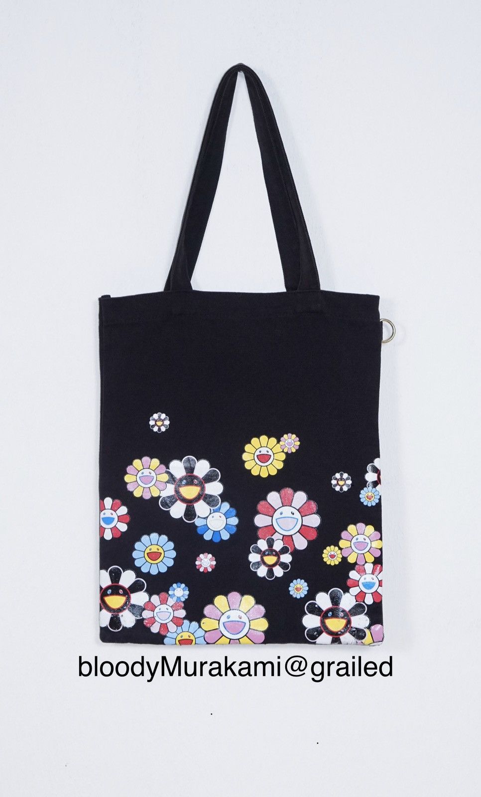 shu uemura × Takashi Murakami Collaboration Tote Bag Black New