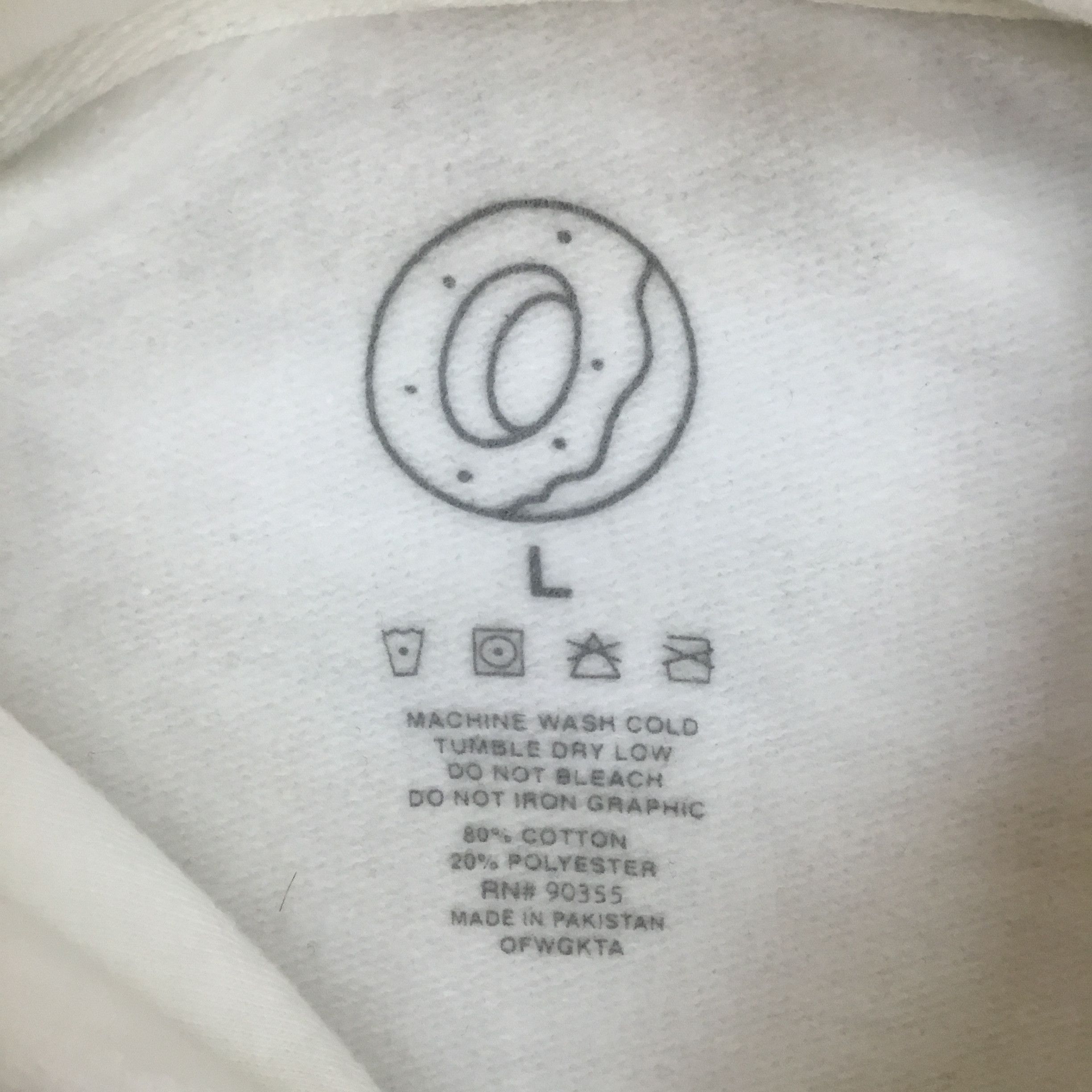 Golf Wang Odd Future TYLER THE CREATOR 90 S CUP INSPIRED LOGO HOODIE IN WHITE Grailed
