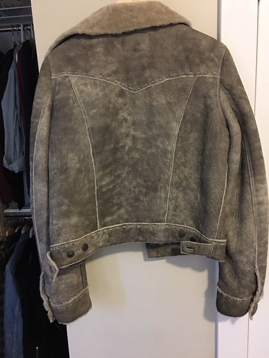 Vintage Real Shearling Jacket | Grailed