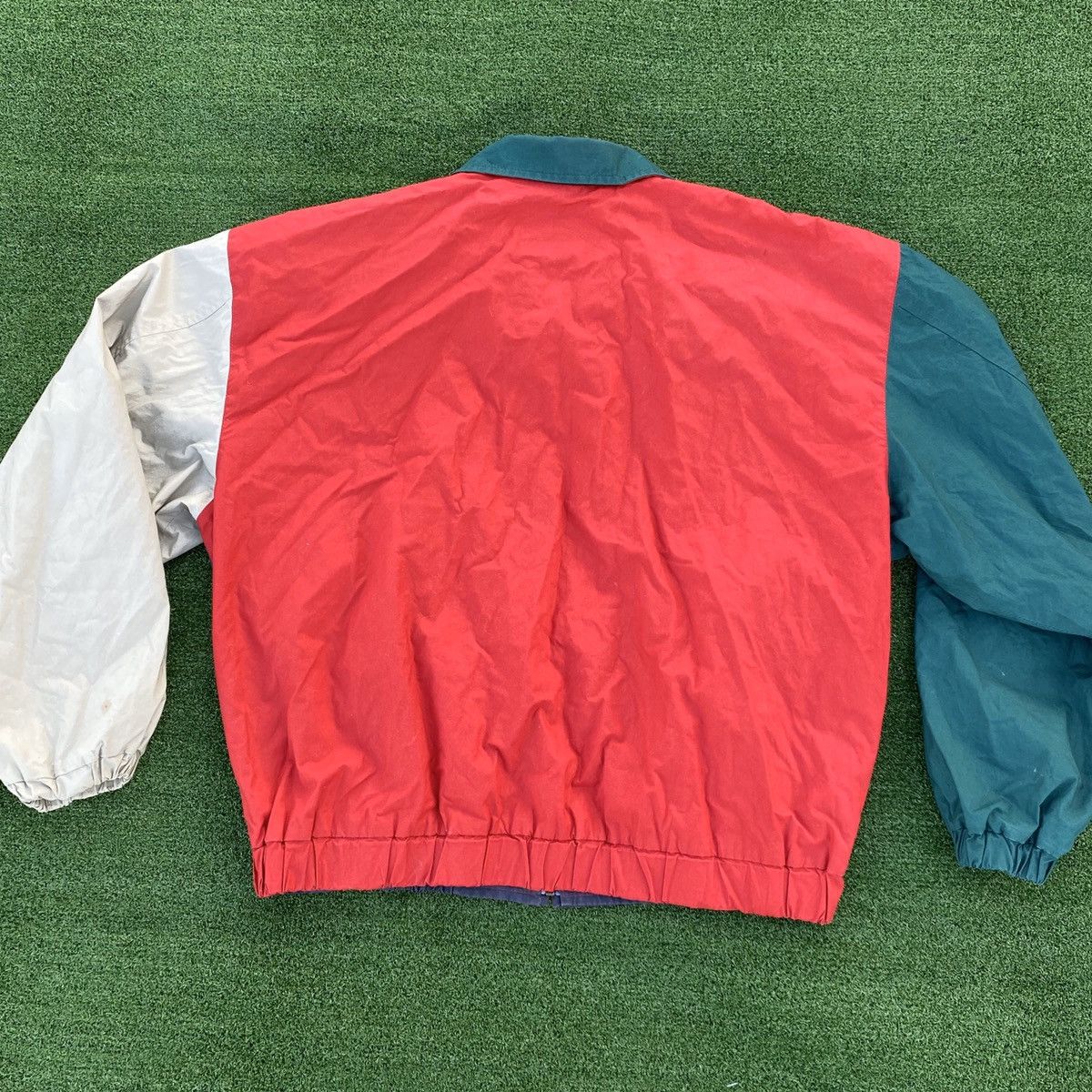 Burberry RARE BURBERRY COLOR BLOCKING 90s JACKET BOMBER USA MADE XL Size US XL / EU 56 / 4 - 4 Thumbnail