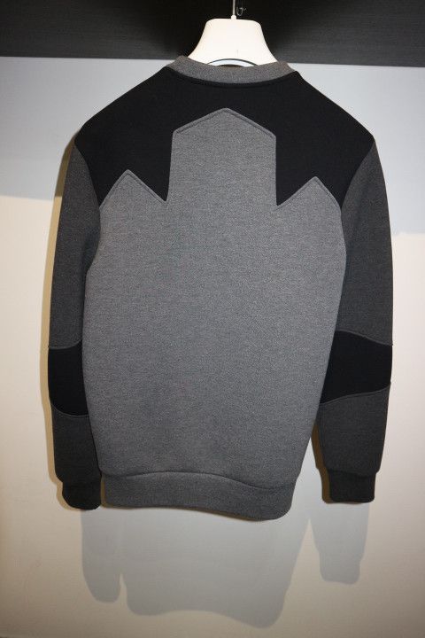 Neil Barrett Star insert neoprene sweatshirt Size US XS / EU 42 / 0 - 6 Thumbnail