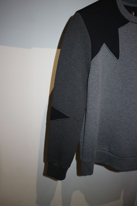 Neil Barrett Star insert neoprene sweatshirt Size US XS / EU 42 / 0 - 4 Thumbnail