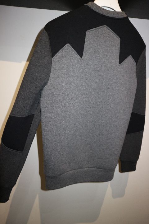 Neil Barrett Star insert neoprene sweatshirt Size US XS / EU 42 / 0 - 7 Thumbnail