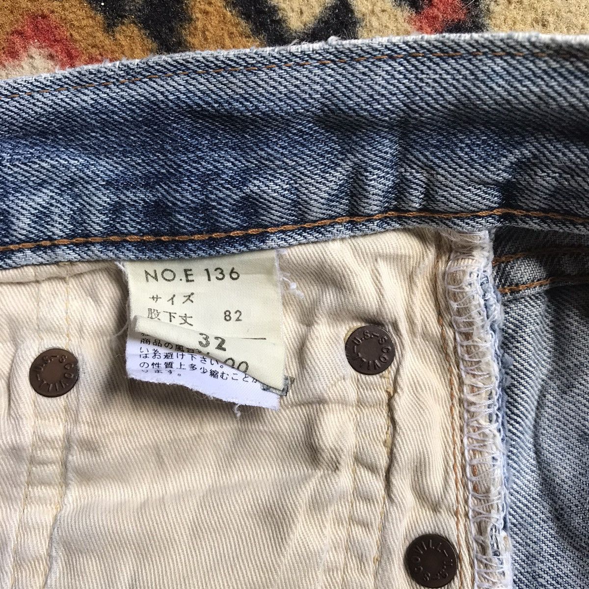 Blue Blue Japan Basic blue way jeans Japanese brand selvedge redline rare Size US 29 - 5 Thumbnail
